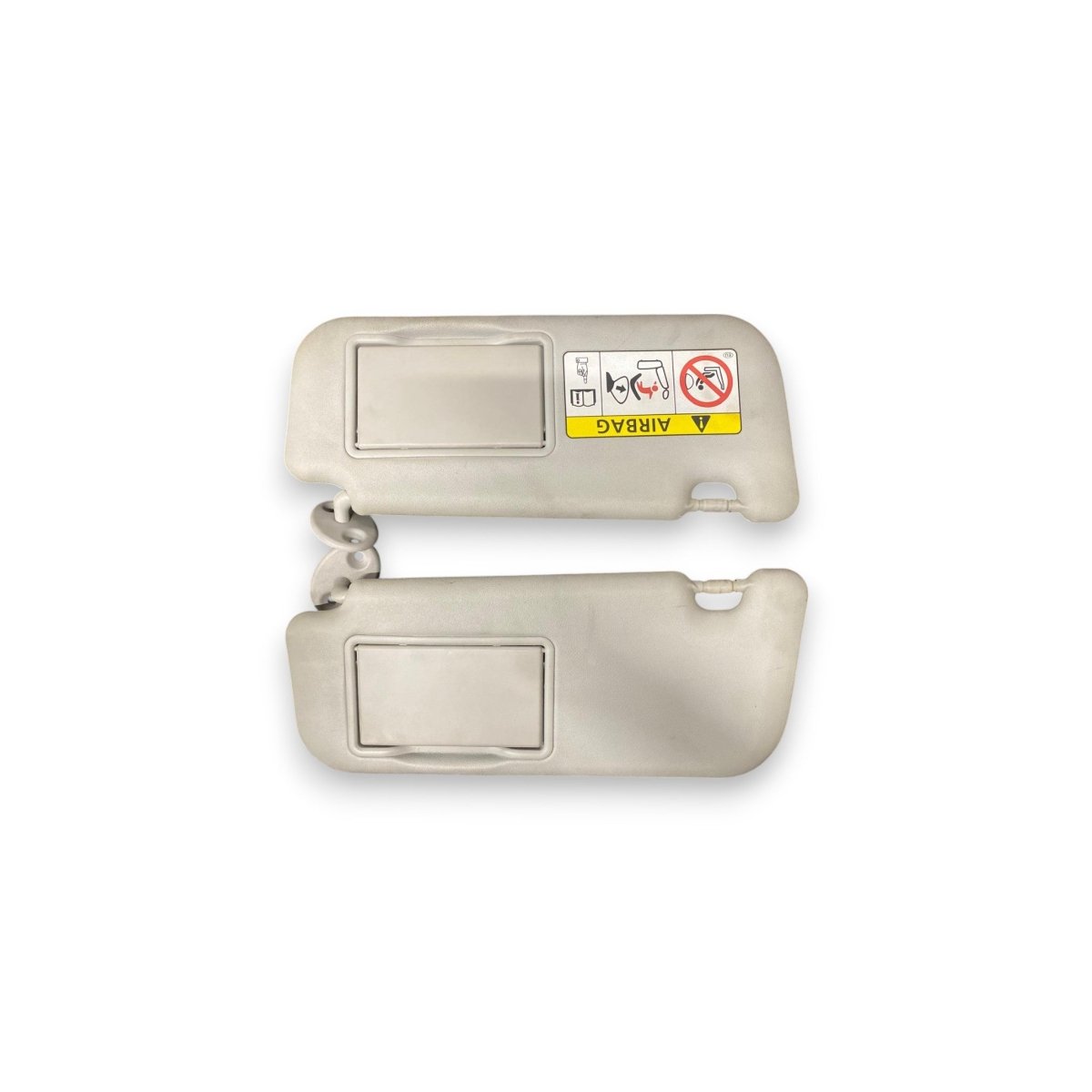 Coppia alette parasole Toyota Auris (2012 - 2018) - F&P CRASH SRL - Ricambi Usati