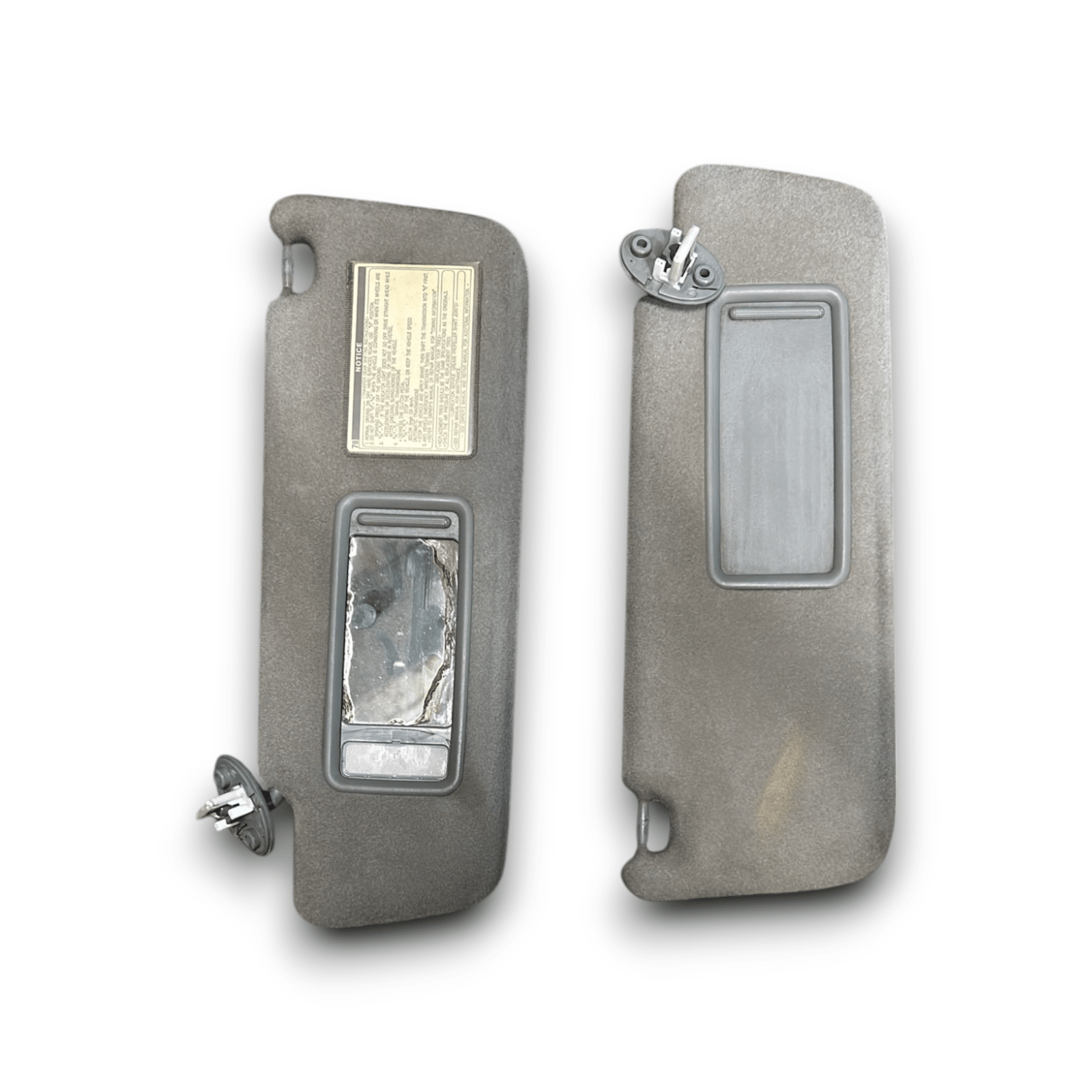 Coppia Alette Parasole Toyota Land Cruiser (2002 > 2008) - F&P CRASH SRLS - Ricambi Usati
