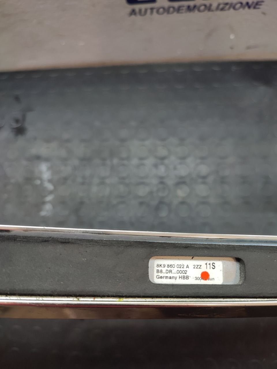 Roof Rack Bars Potapacchi AUDI A4 AVANT B8 (2007) Cod:8K9860022A - F&P CRASH SRLS - Used Parts