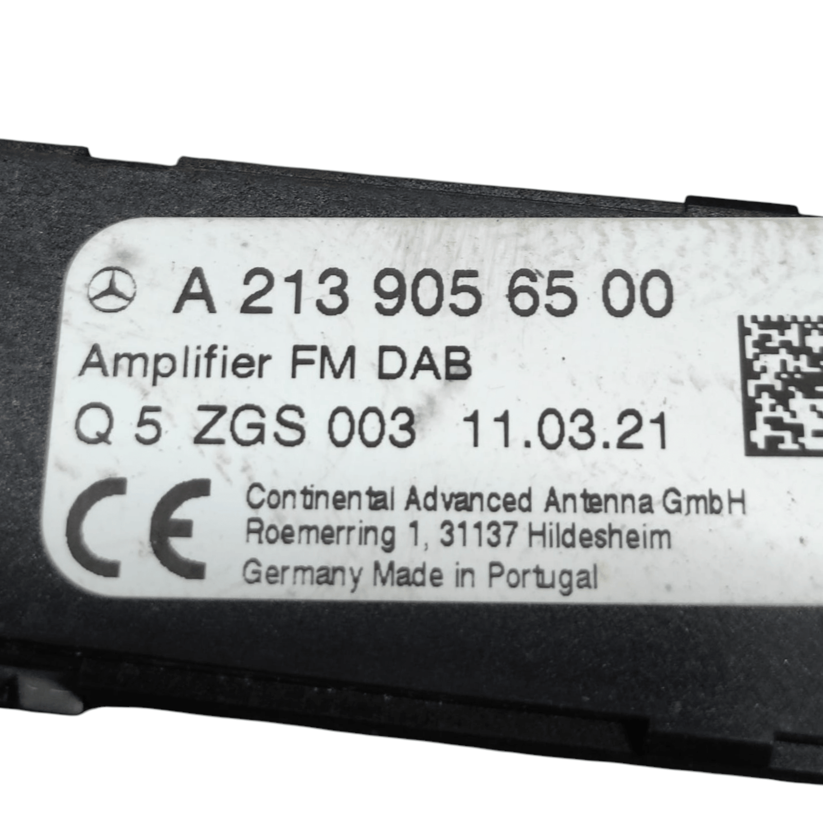 Pair of Antenna Amplifier Control Units Mercedes GLC C253 COD: A2139056500 (2016 - 2023) - F&P CRASH SRLS - Used Parts