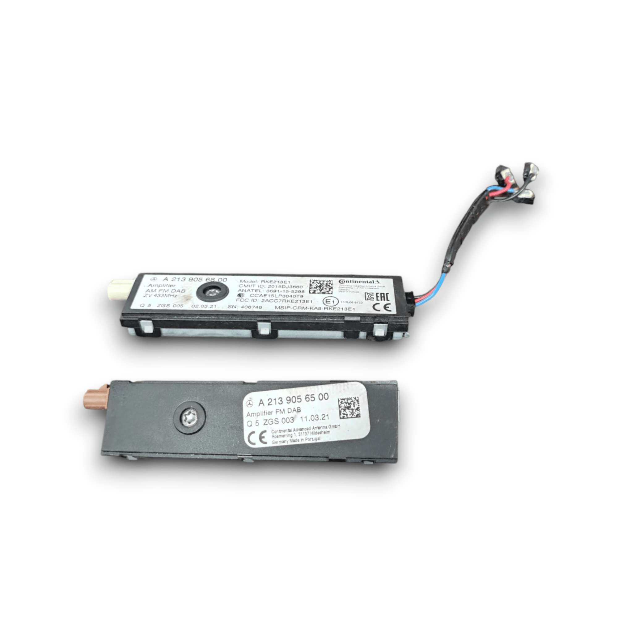 Coppia Centralina Amplificatore Antenna Mercedes GLC C253 COD: A2139056500 (2016 - 2023) - F&P CRASH SRLS - Ricambi Usati