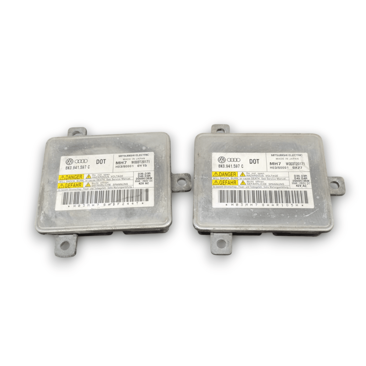 Xenon Headlight Control Unit Pair Volkswagen Polo 6R CODE: 8K0941597C (2009 - 2017) - F&P CRASH SRLS - Used Parts