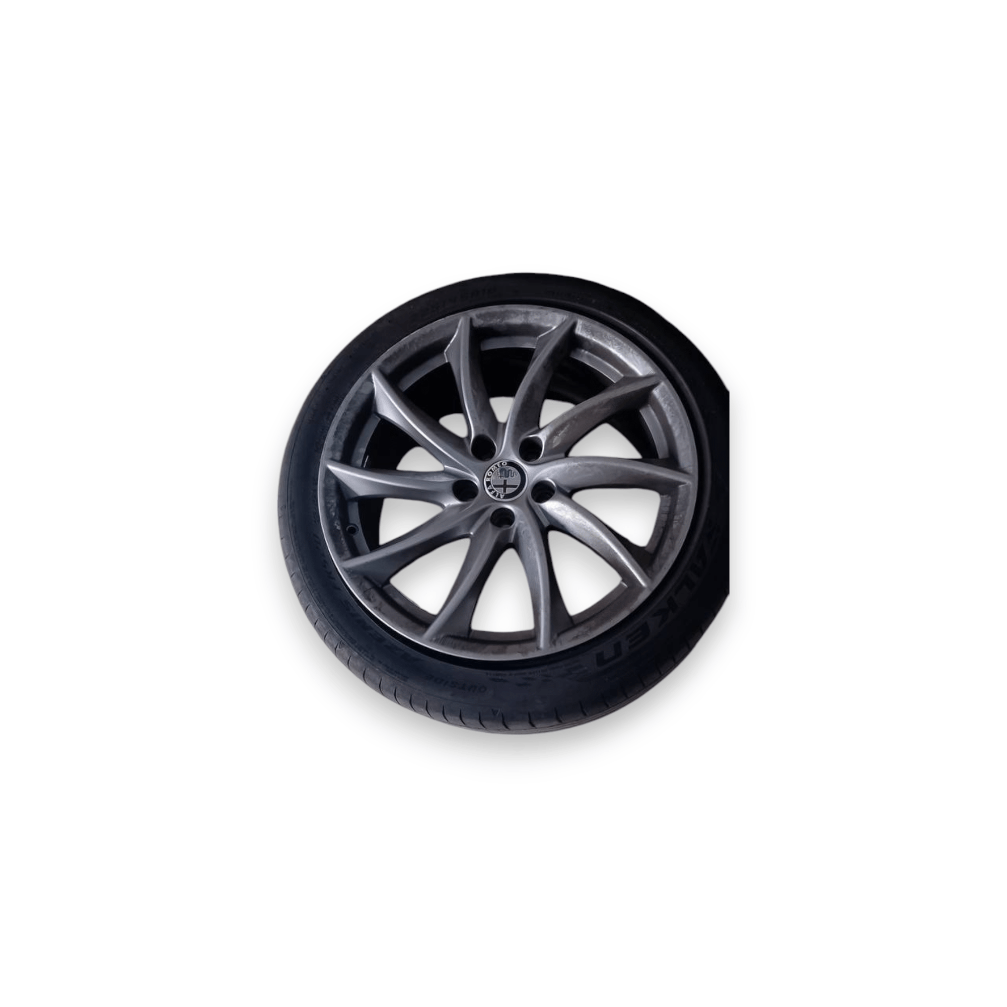 Coppia Cerchi in Lega Alfa Romeo Giulia (2016 - ) (225 / 45 / R18) cod: 156107524 - F&P CRASH SRLS - Ricambi Usati