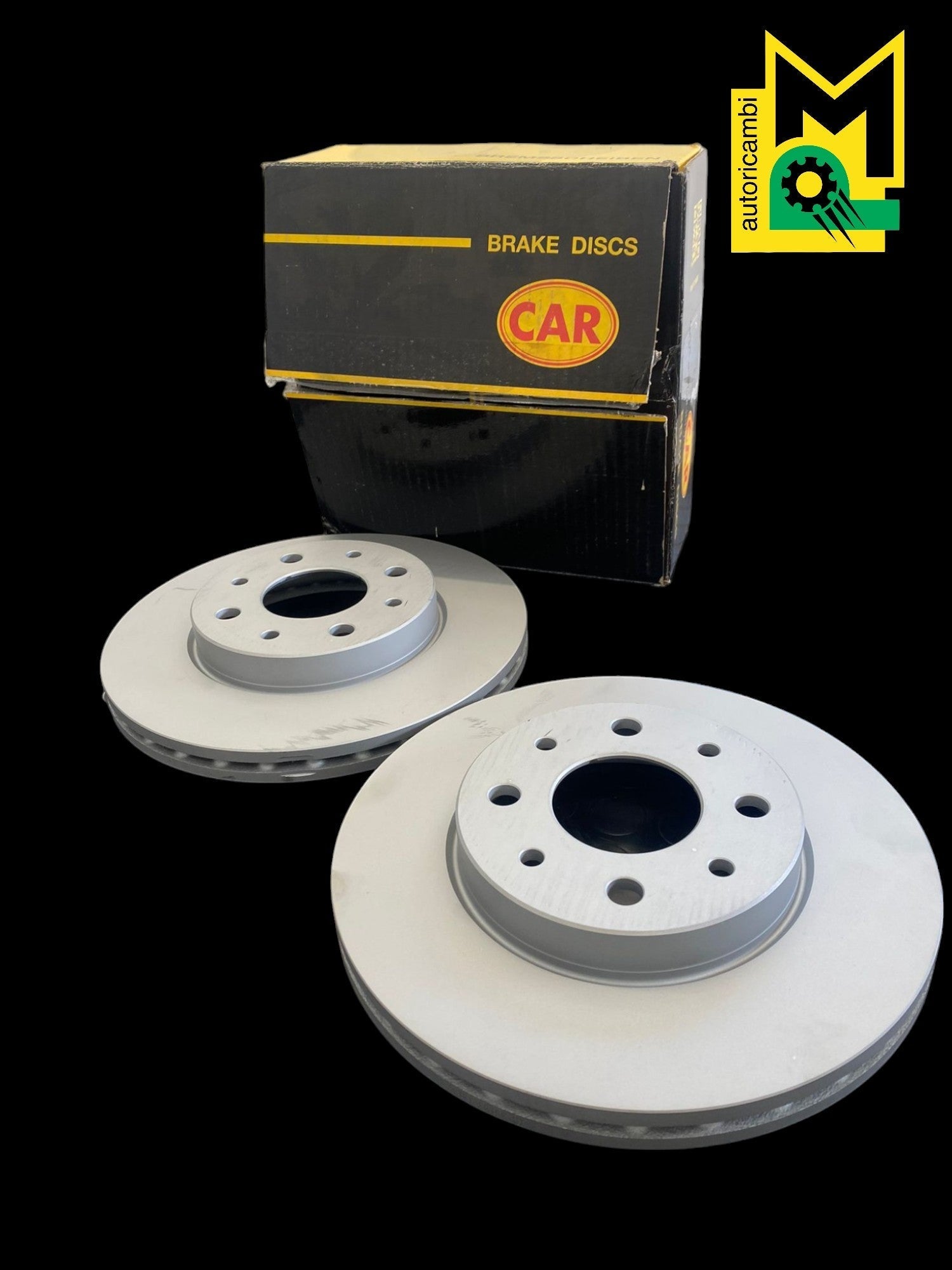 Front Brake Disc Pair Fiat Panda 169 code:51742727 - 46788929 - 1541806 - F&P CRASH SRLS - Used Parts