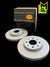 Coppia Disco Freni Anteriori Fiat Panda 169 cod:51742727 - 46788929 - 1541806 - F&P CRASH SRLS - Ricambi Usati