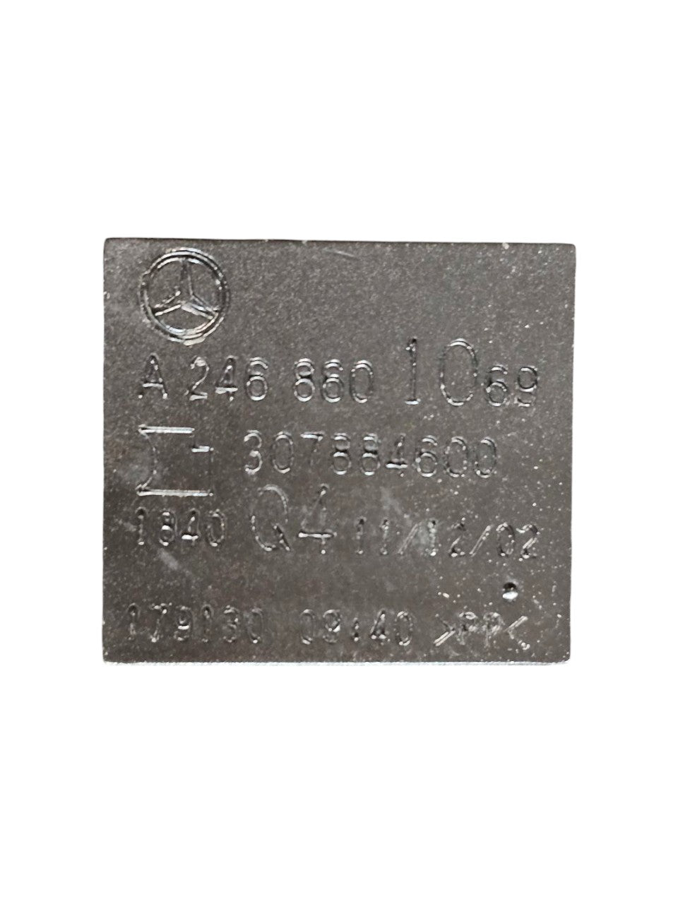 Coppia Fibbia Cintura Di Sicurezza Posteriore Mercedes Classe B W246 Cod:A2468601069 (2011 - 2018) - F&P CRASH SRLS - Ricambi Usati