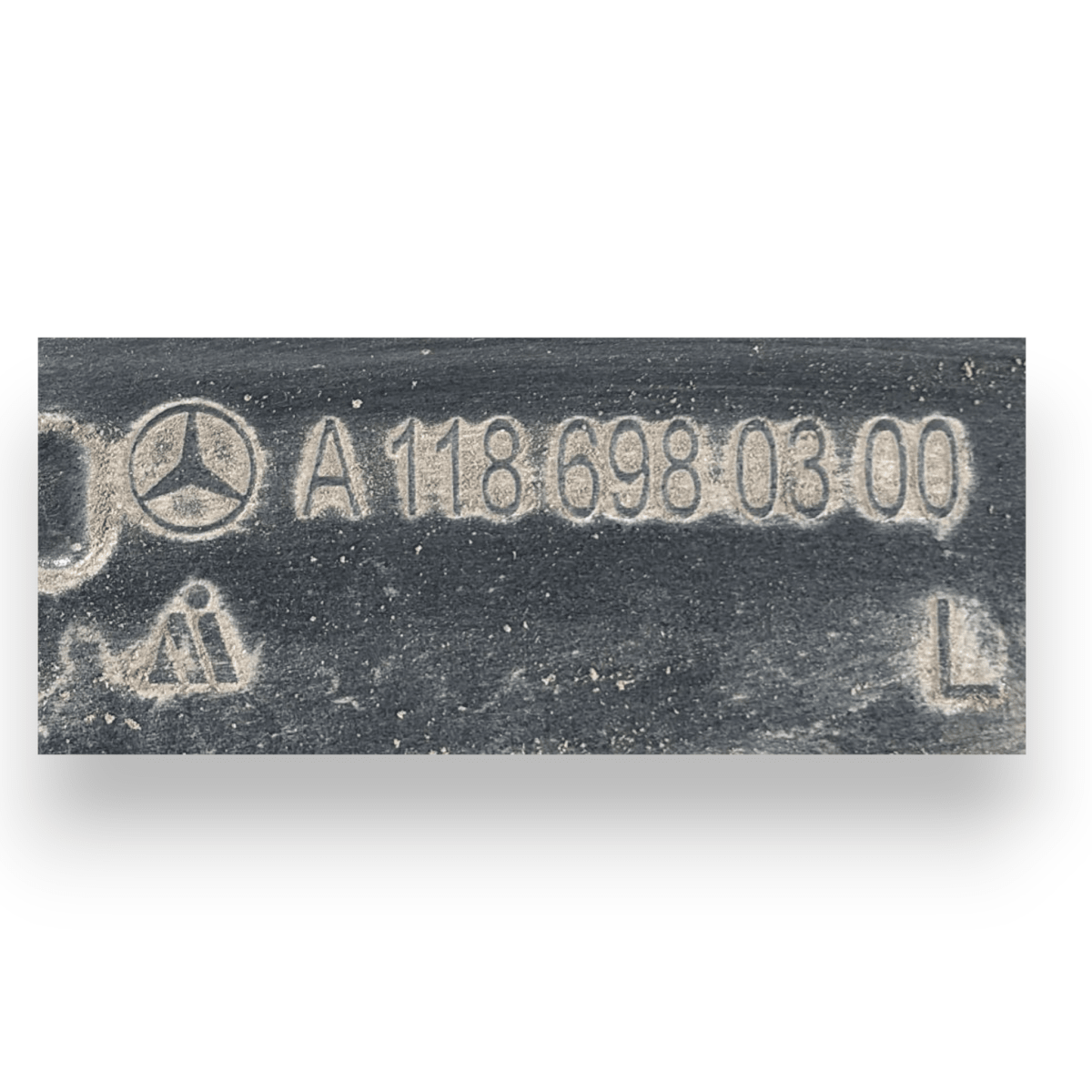 Coppia minigonne mercedes - benz cla (x118) cod:a1186980300 / a1186980400 (2019 - ) - F&P CRASH SRL - Ricambi Usati