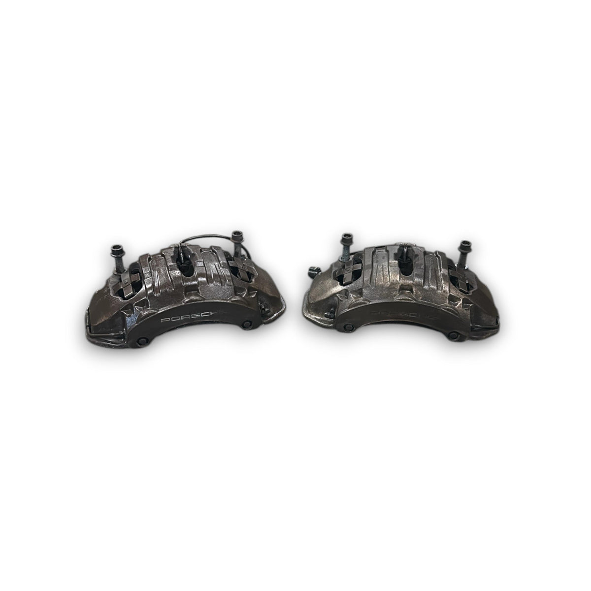 Coppia Pinze Freni Anteriori (BREMBO) Porsche Cayenne (92A) (2010 &gt; 2017) - F&amp;P CRASH SRLS - Ricambi Usati