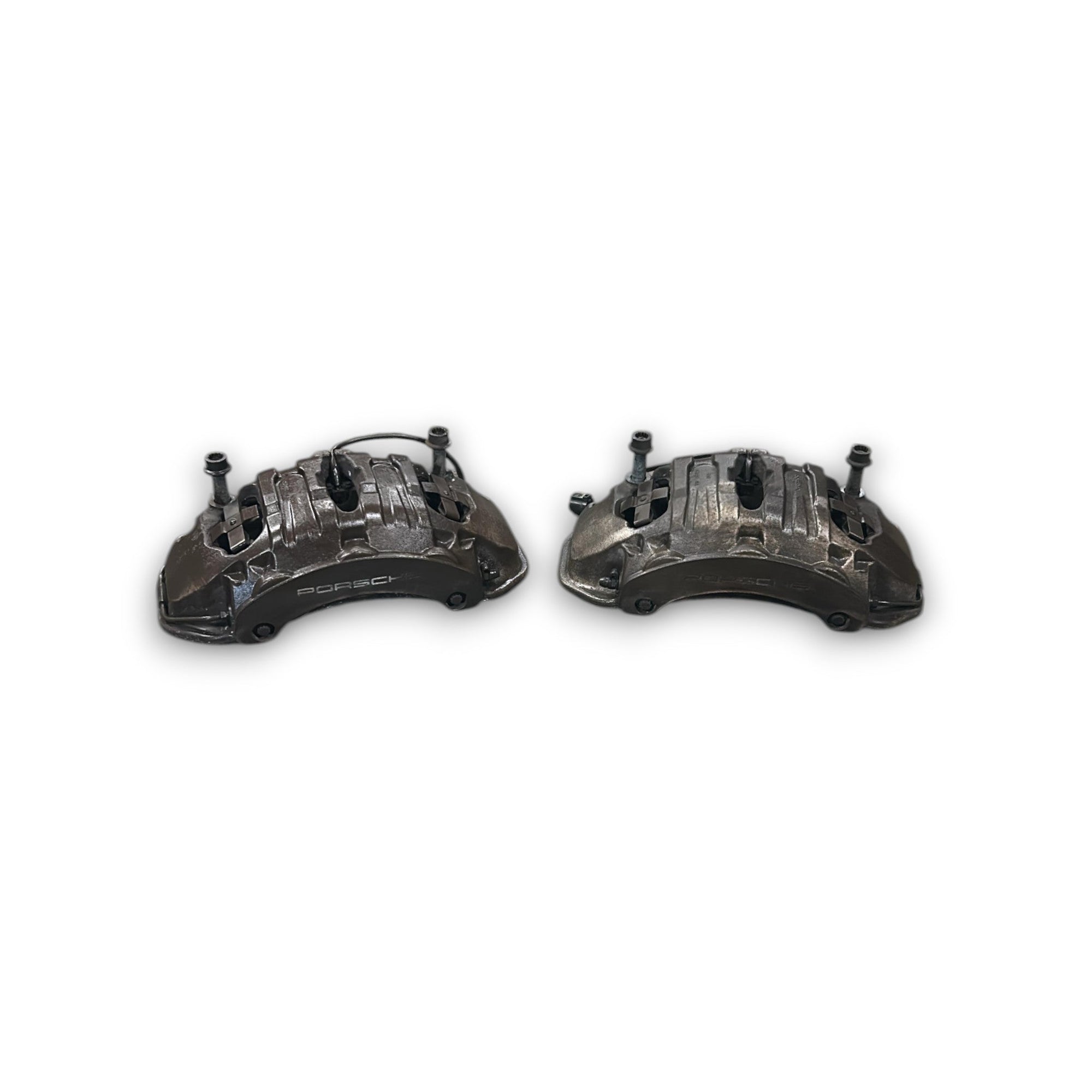 Coppia Pinze Freni Anteriori (BREMBO) Porsche Cayenne (92A) (2010 > 2017) - F&P CRASH SRLS - Ricambi Usati