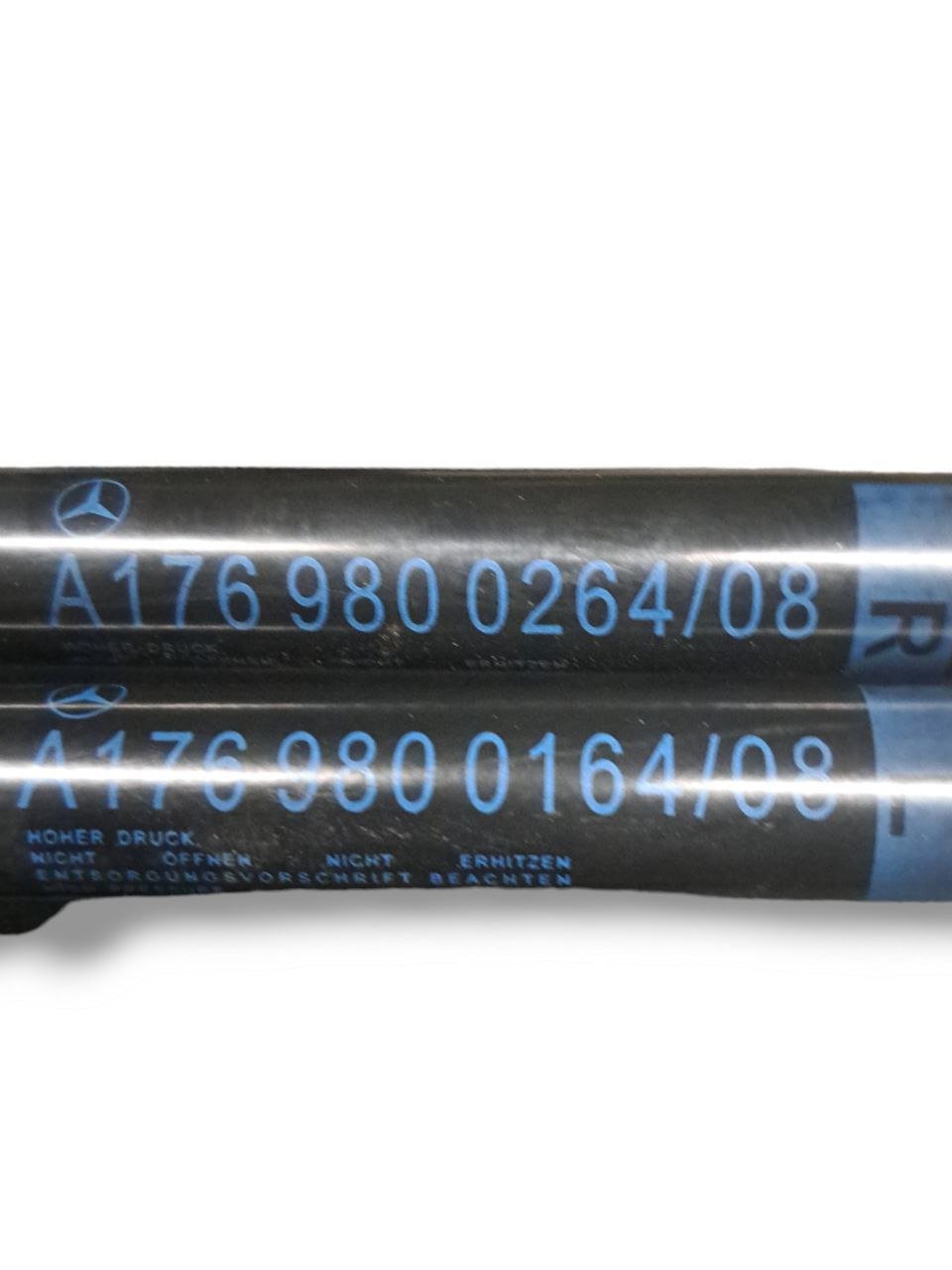Coppia Pistoncini Apertura Bagagliaio Mercedes - Benz Classe A W176 COD:A1769800264 (2012 - 2018) - F&P CRASH SRLS - Ricambi Usati