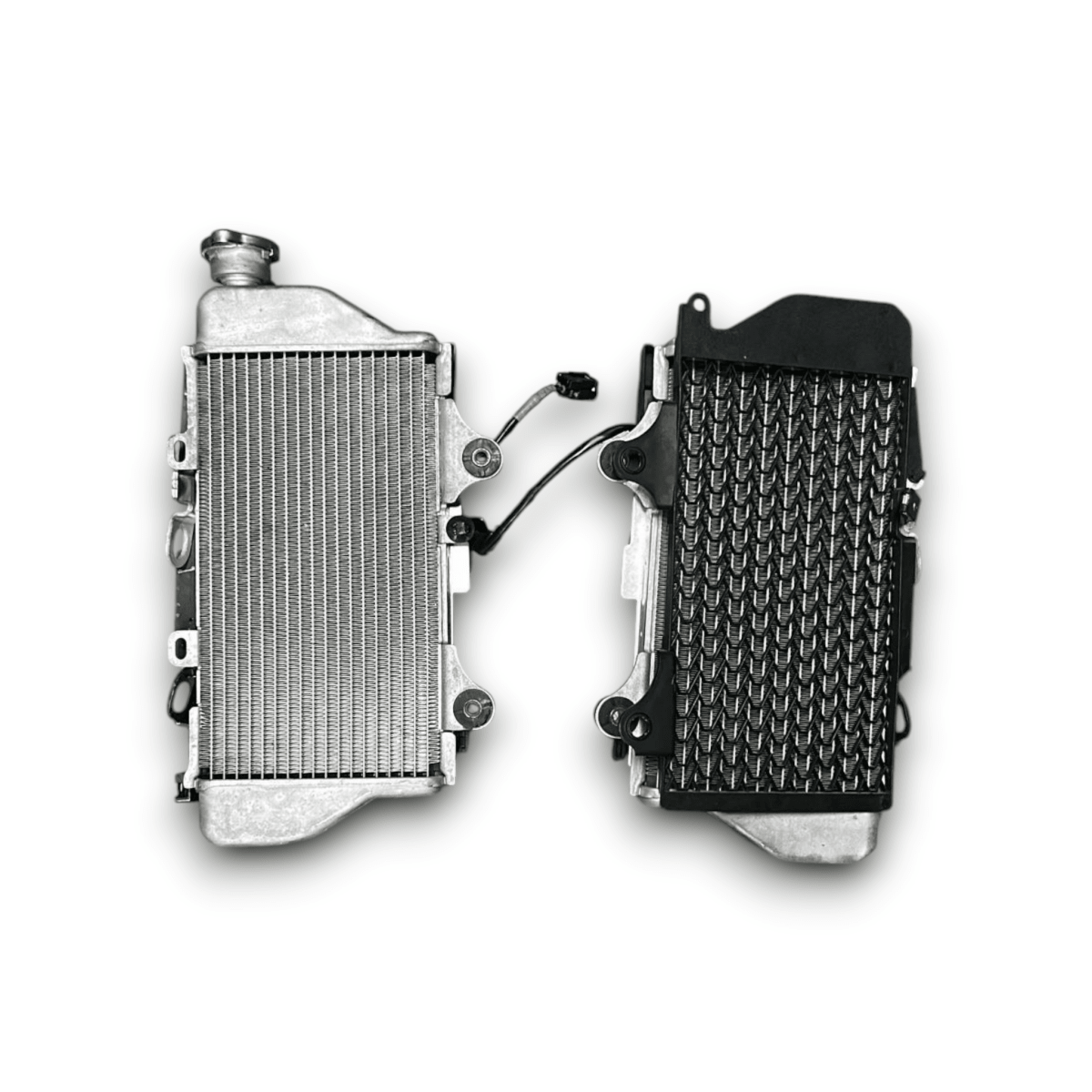 Coppia radiatori liquido refrigerante honda africa twin dct es 1100 (2024 > 2026) +ventole - F&P CRASH SRL - Ricambi Usati