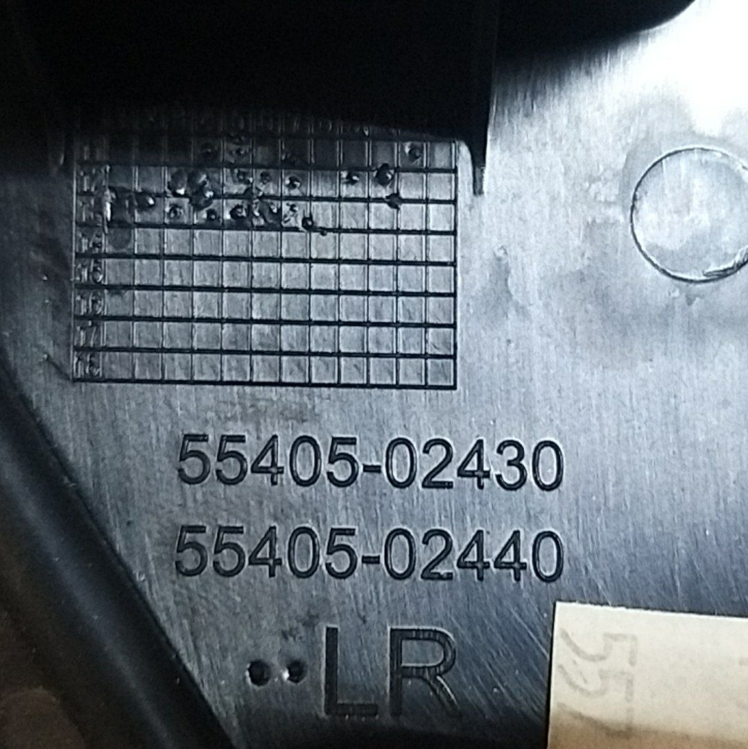 Cornice Autoradio con comandi Toyota Auris ( 2012 ) Cod : 55405-02430 - F&P CRASH SRLS - Ricambi Usati