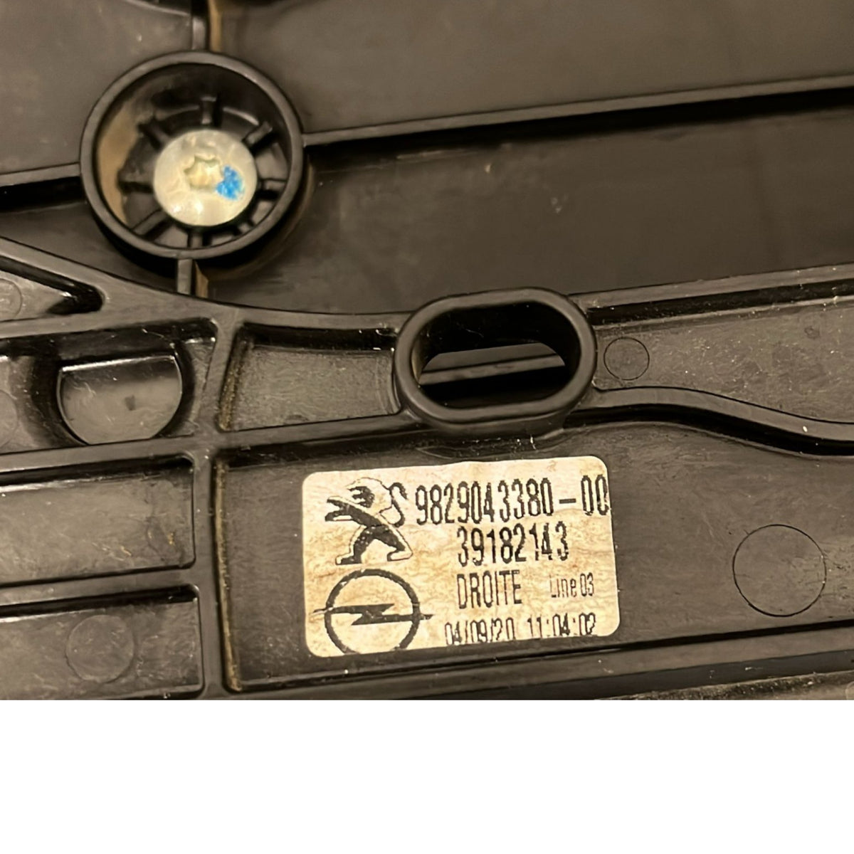 Right Front Window Regulator Peugeot 208 I cod:9829043380 - 00 (2012 > 2019) - F&P CRASH SRLS - Used Parts