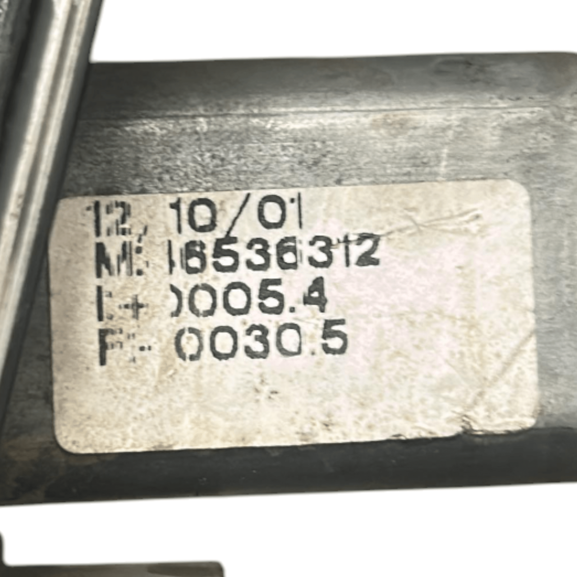 Cremagliera Alzavetro Anteriore Sinistra Fiat Punto 188 cod.46536312 (1999 > 2005) - F&P CRASH SRLS - Ricambi Usati