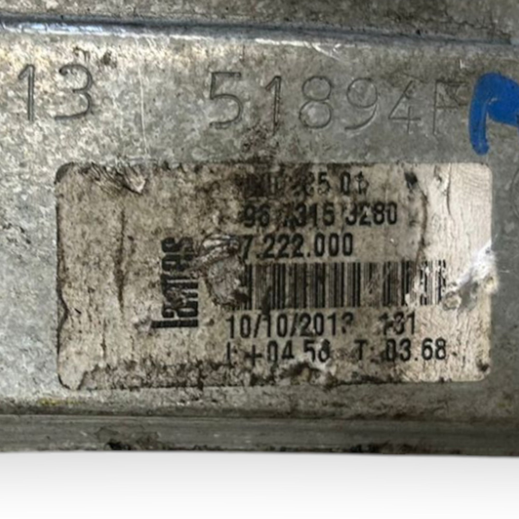 Cremagliera Alzavetro Anteriore Sinistra Peugeot 208 I cod.9673153280 (2012 > 2019) - F&P CRASH SRLS - Ricambi Usati