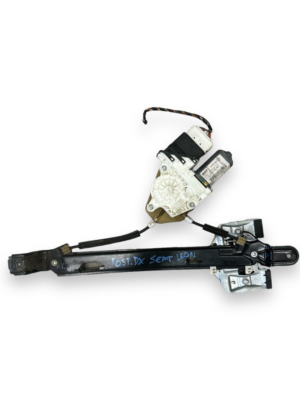 Cremagliera Alzavetro Elettrica Posteriore Destra (DX) Seat Leon (2005 > 2013) cod.1K0959704G - F&P CRASH SRLS - Ricambi Usati
