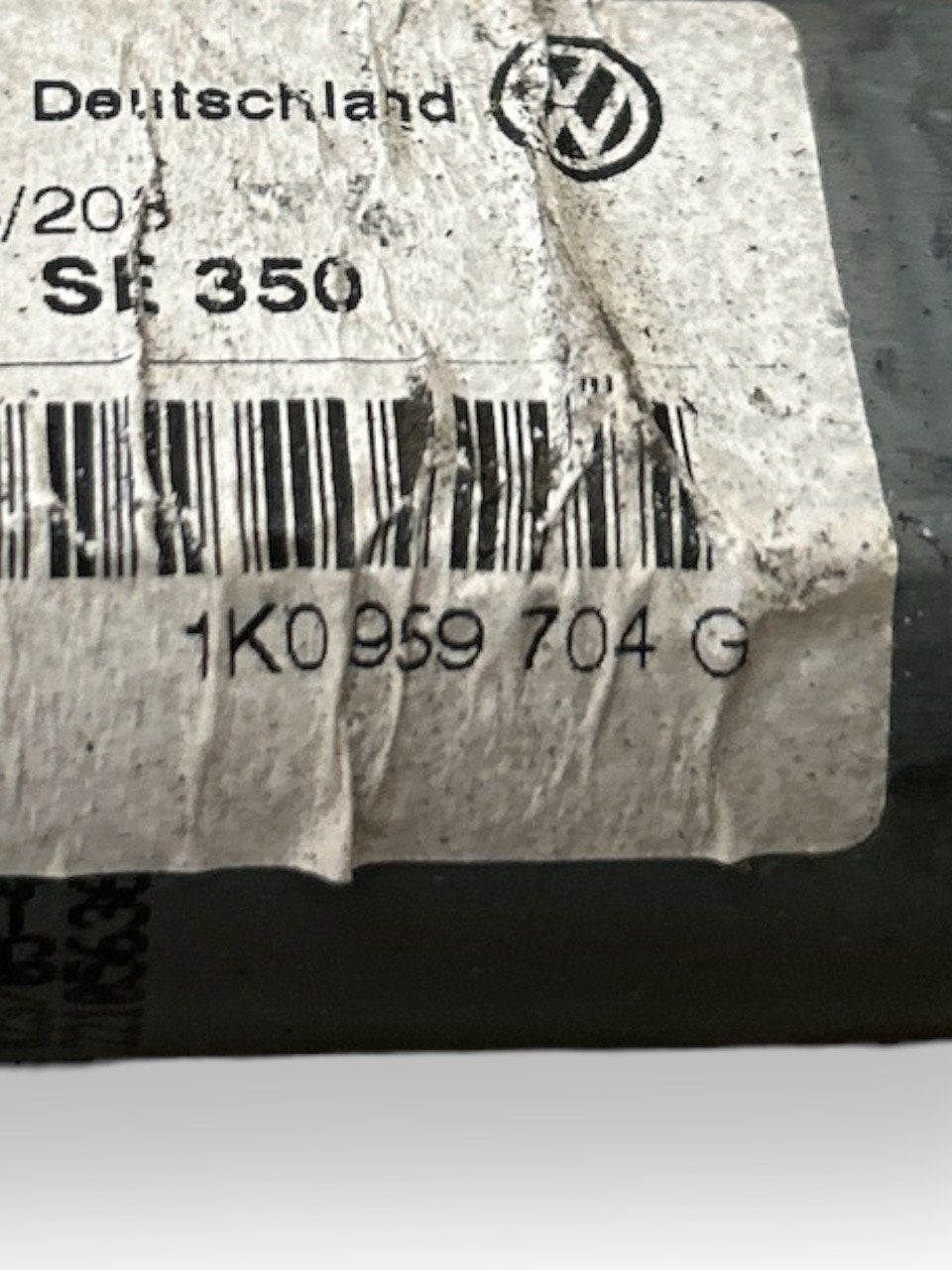 Cremagliera Alzavetro Elettrica Posteriore Destra (DX) Seat Leon (2005 > 2013) cod.1K0959704G - F&P CRASH SRLS - Ricambi Usati