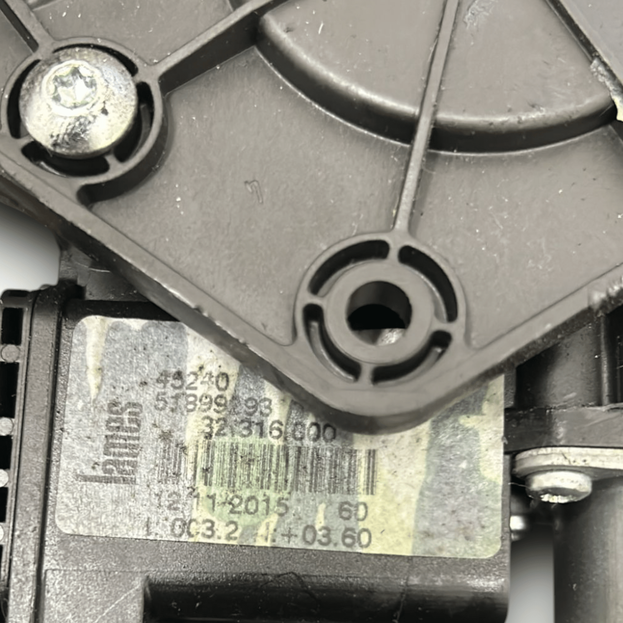 Cremagliera Alzavetro Posteriore Sinistro Fiat Punto Evo cod:51899293 (2012 > 2018) - F&P CRASH SRLS - Ricambi Usati