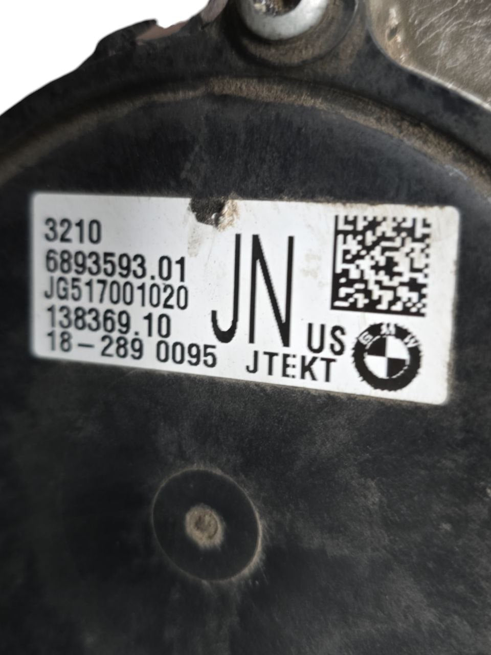 Cremagliera Scatola Dello Sterzo Bmw X3 G01 Cod : 32106893593 (2017>) + Motorino Servosterzo - F&P CRASH SRLS - Ricambi Usati