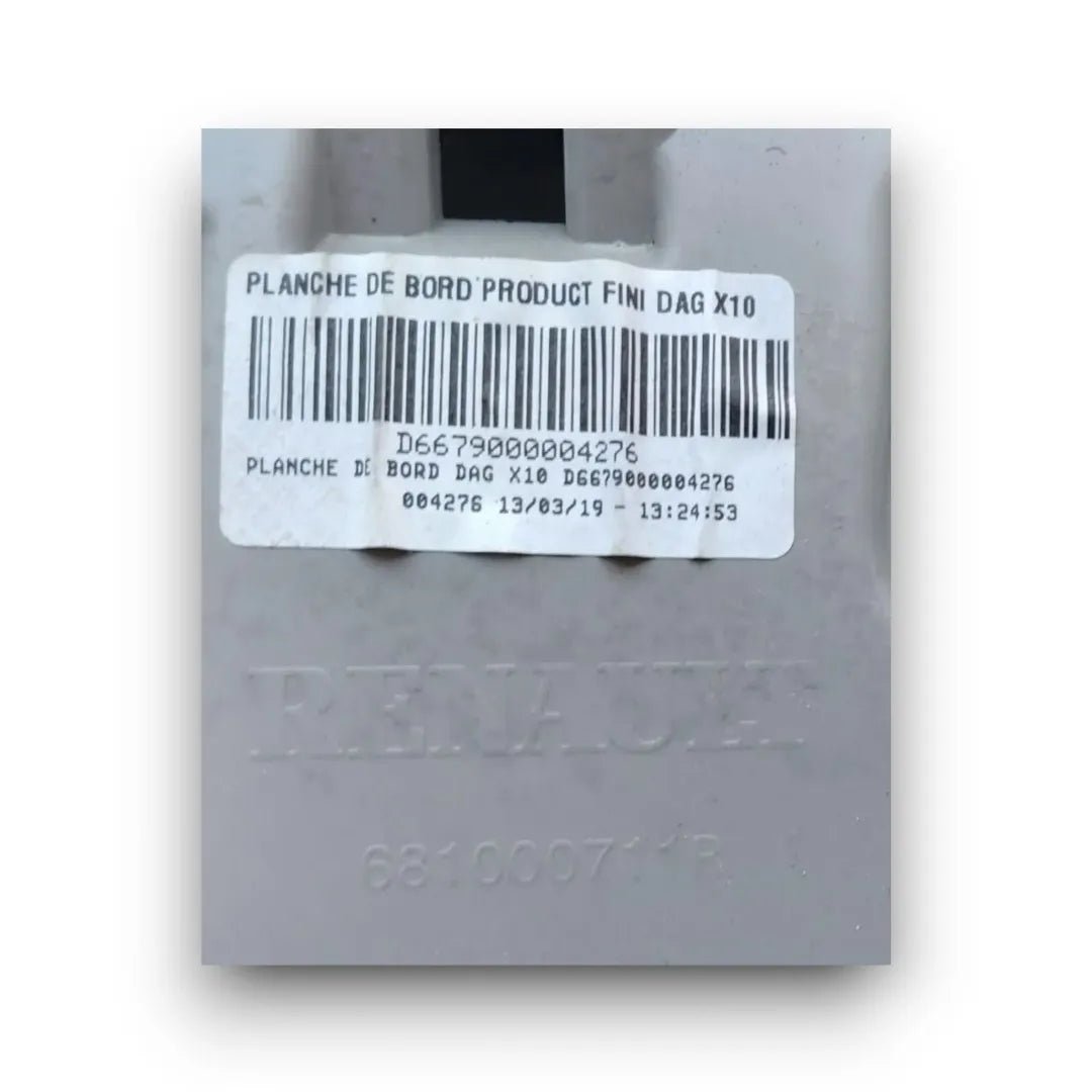 Cruscotto Renault ZOE 2013–2020 OEM 681006711R - F&P CRASH SRL - Ricambi Usati