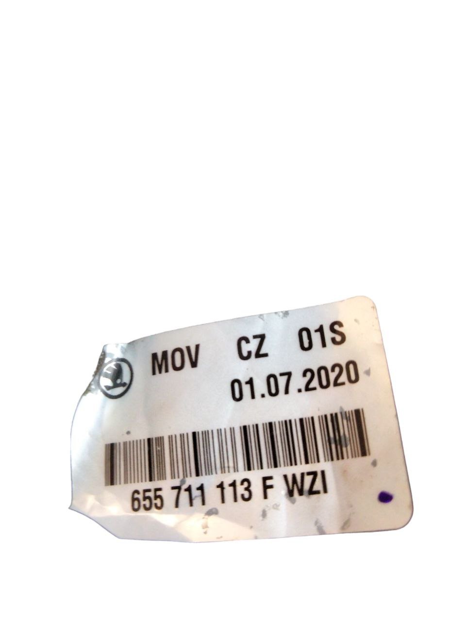 Cuffia + Pomello cambio manuale Skoda Kamiq ( 2018 > ) cod.655711113 - F&P CRASH SRLS - Ricambi Usati