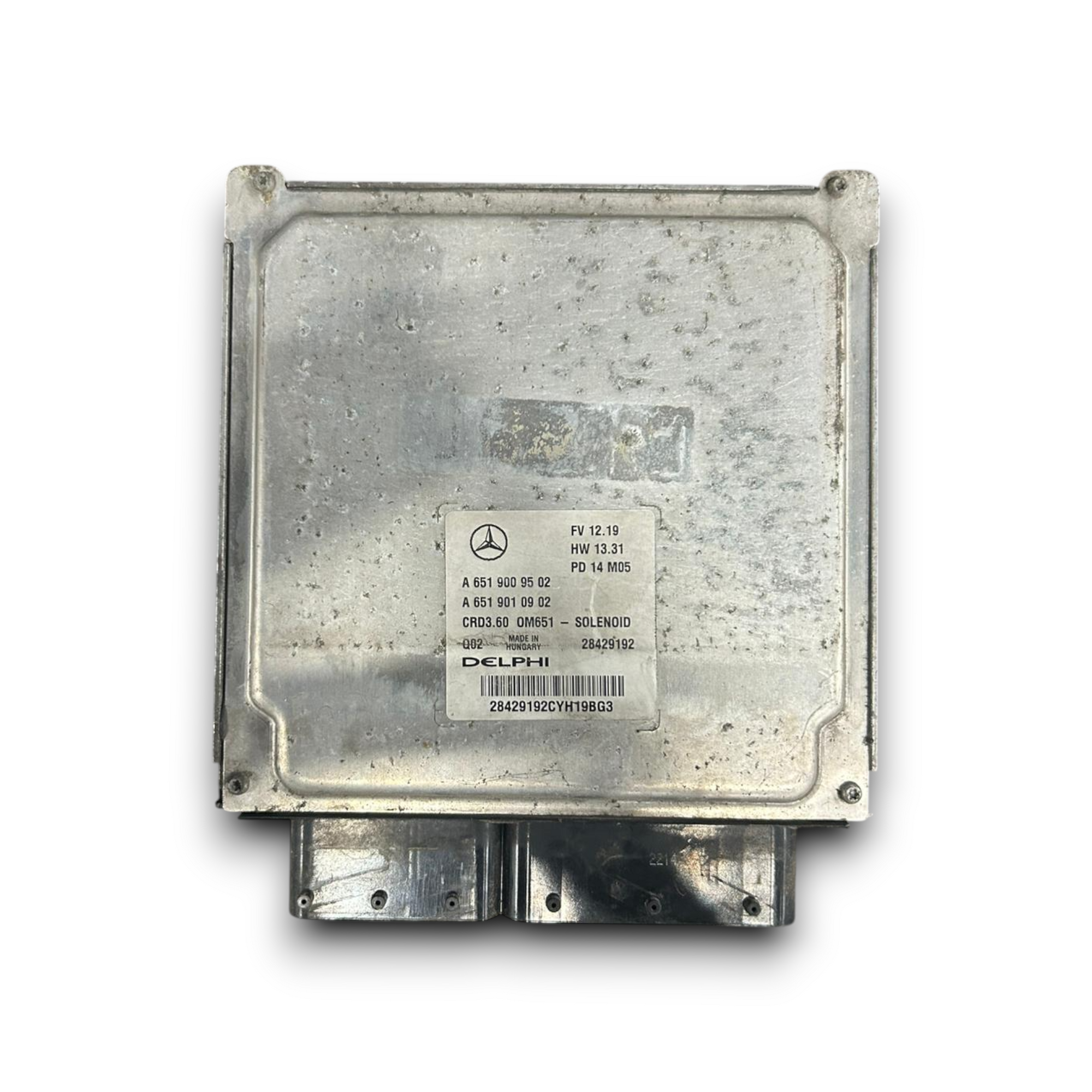 Централна единица ECU на двигателя за Mercedes клас A W176 2.2 дизел код: A6519009502 (2012 > 2018) 