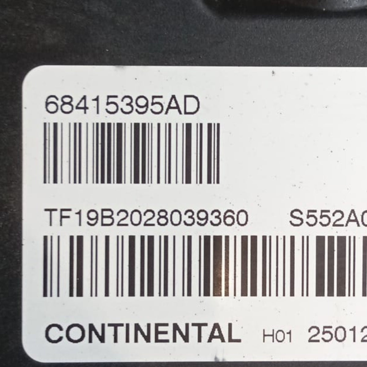 Centralina adblue jeep compass II code . a3c00153301 (2016 >) 