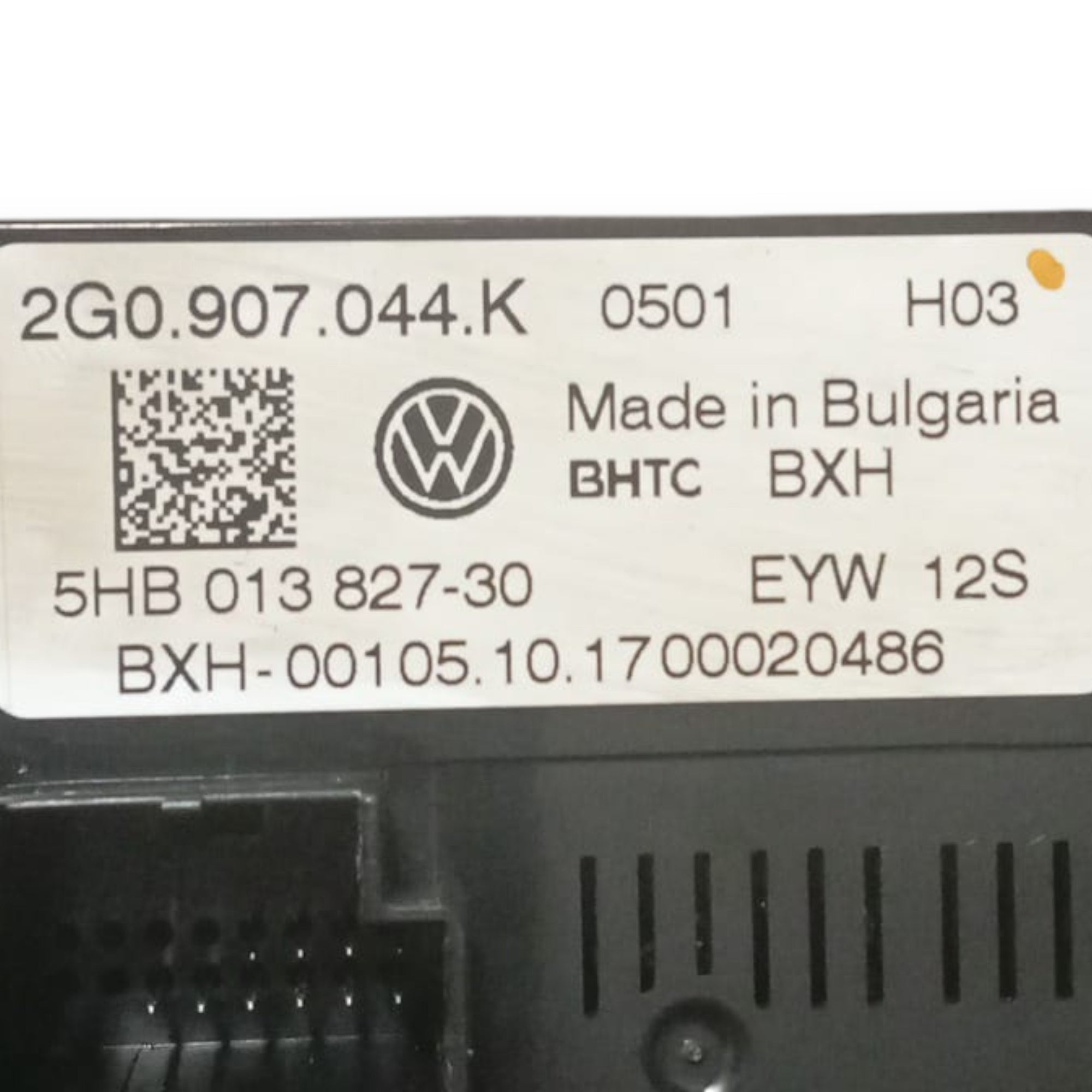 Upravljački elementi klime volkswagen polo VI kod . 2g0.9077.044 (2017 >) 