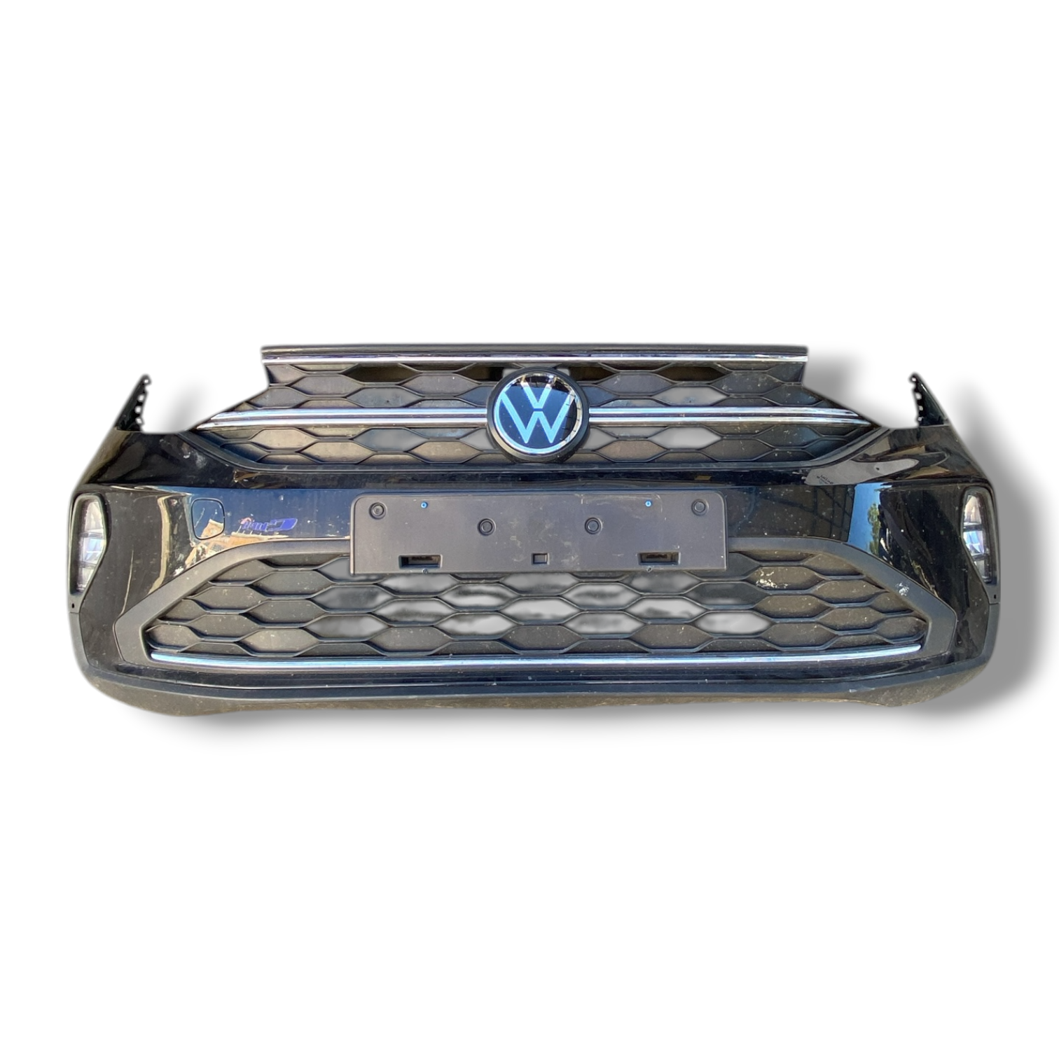 Paraurti anterior negru volkswagen taigo cod:2g7807221 (2020-) 