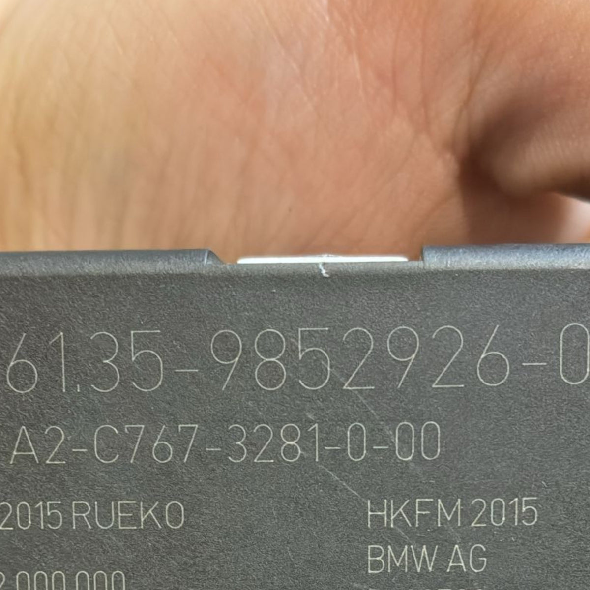 Trunk lid control unit bmw x1 code . 61.35-9852926-03 2.0 diesel (2015 > 2022) 