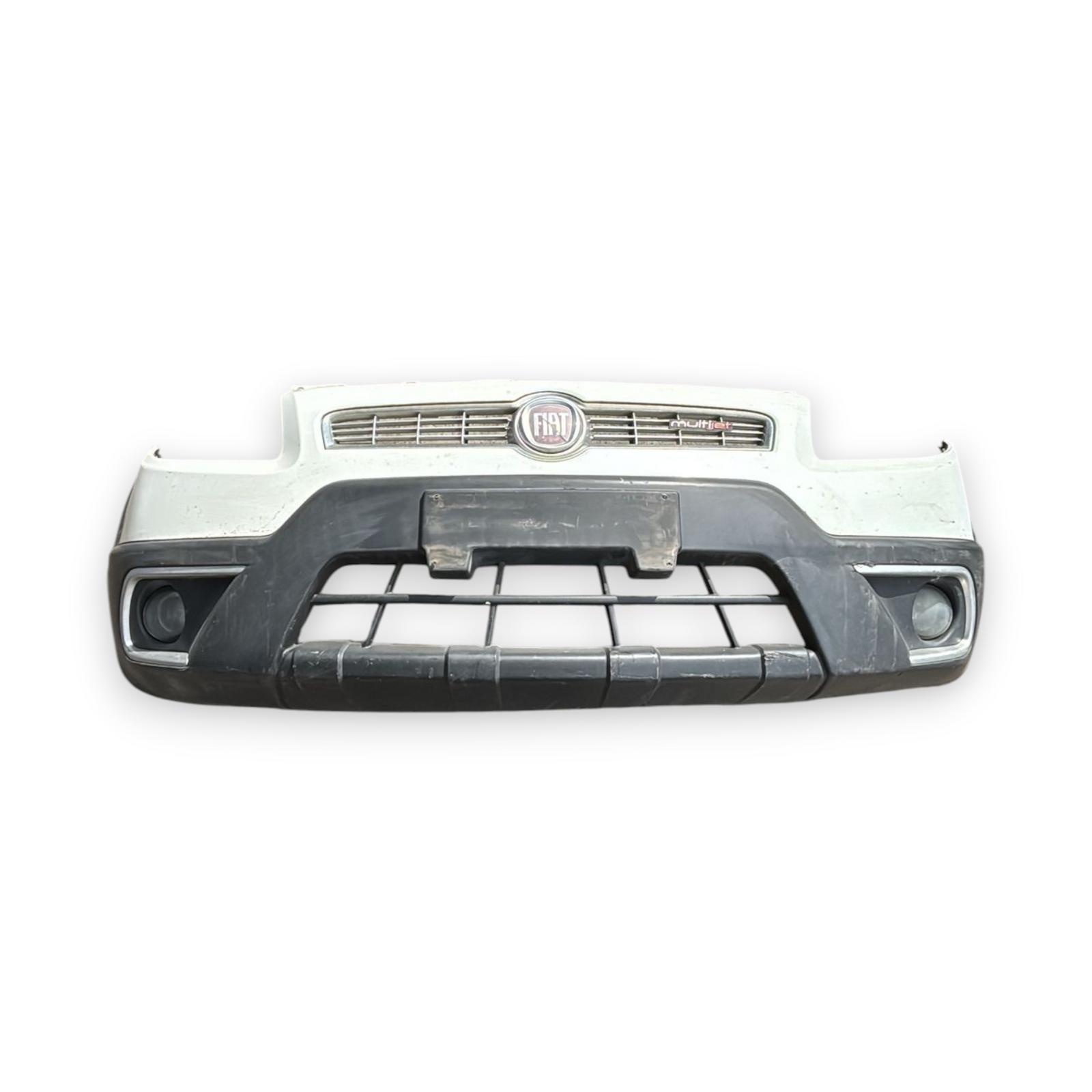 Para-choque dianteiro branco fiat sedici cod:71721-55la (2008-2014) 