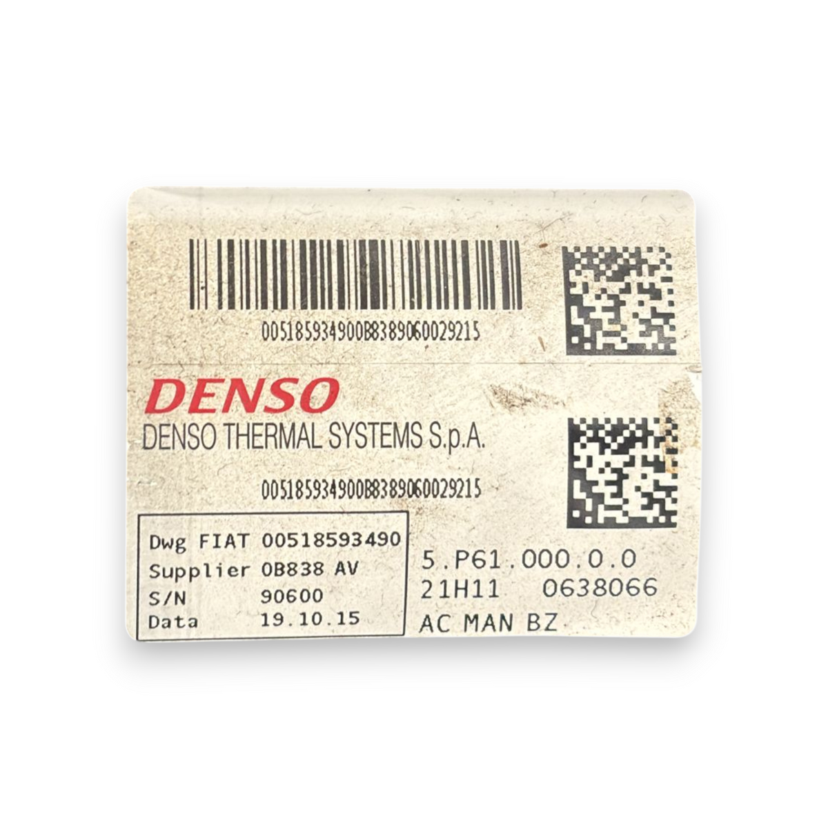 Gruppo riscaldamento / stufa fiat panda 312 1.2 benzina cod:00518593490 (2003-2012)