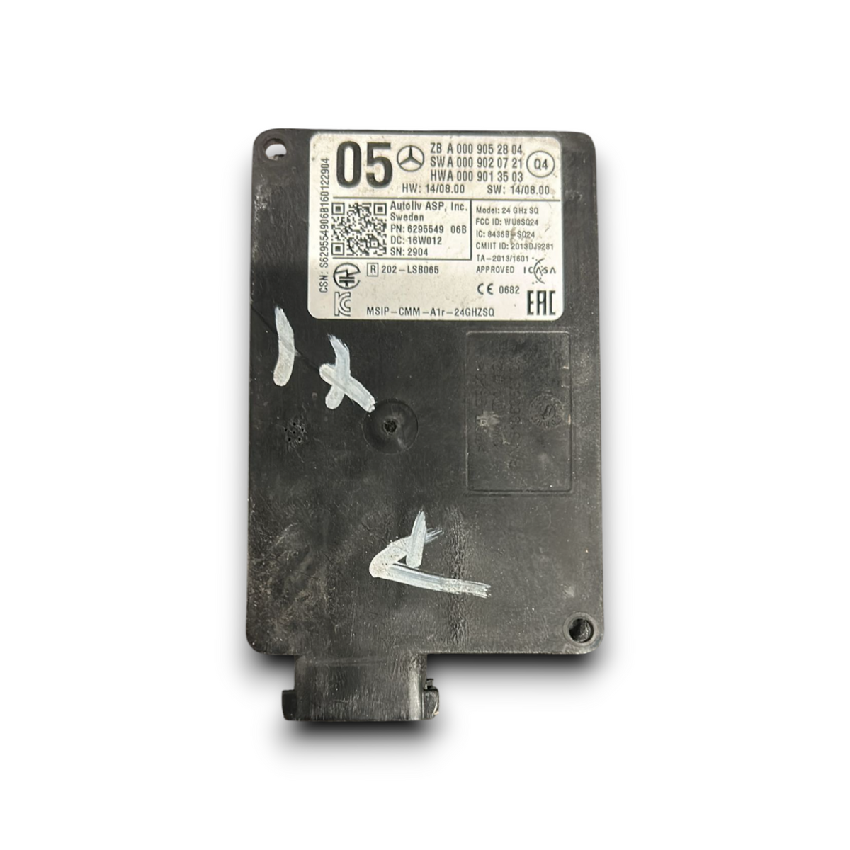 Radar Sensor Mercedes Benz Klasse A W176 Code: A0009052804 (2012 &gt; 2018) 