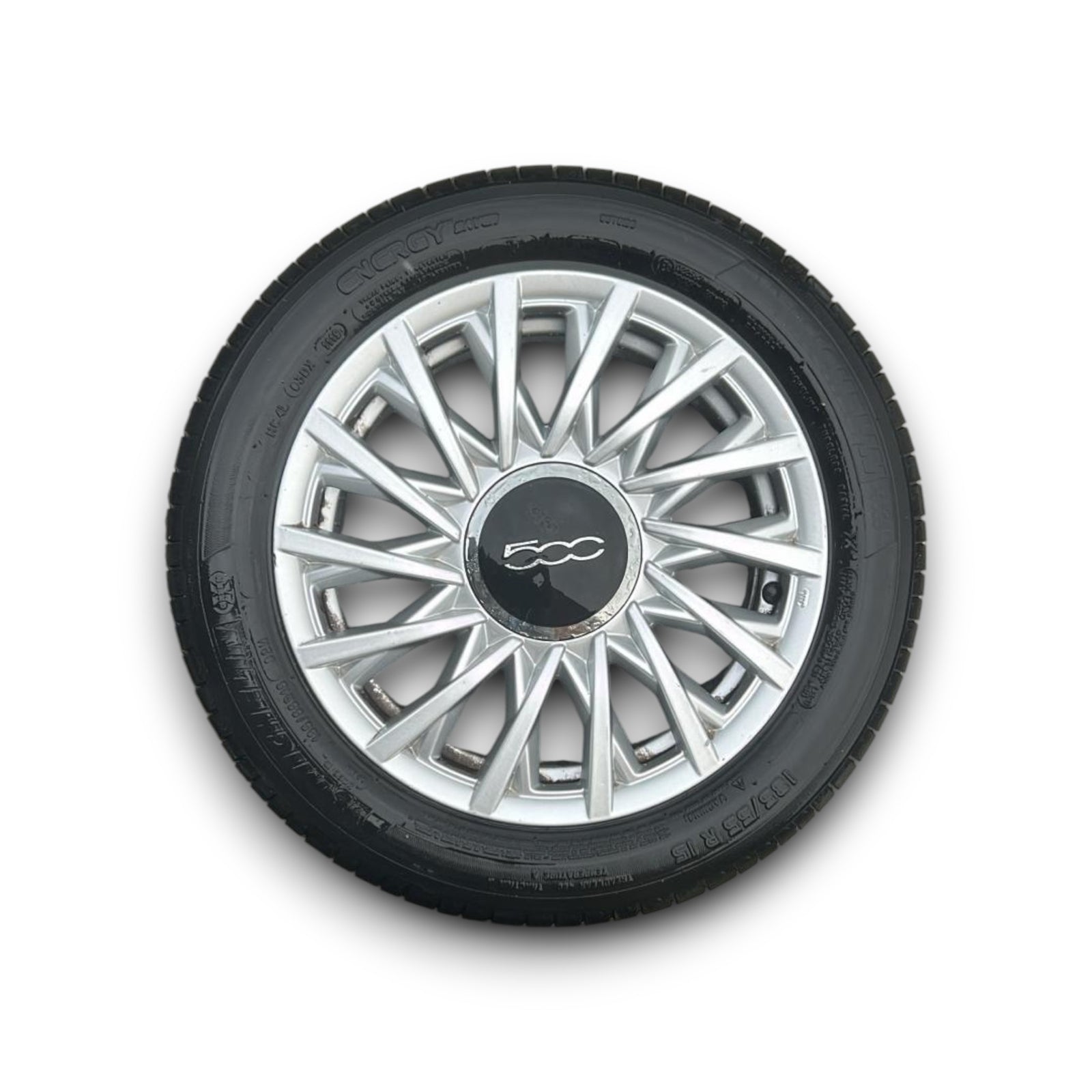 Cerchio in lega Fiat 500 (4 fori / 185 / 55 r15) (2007 > )