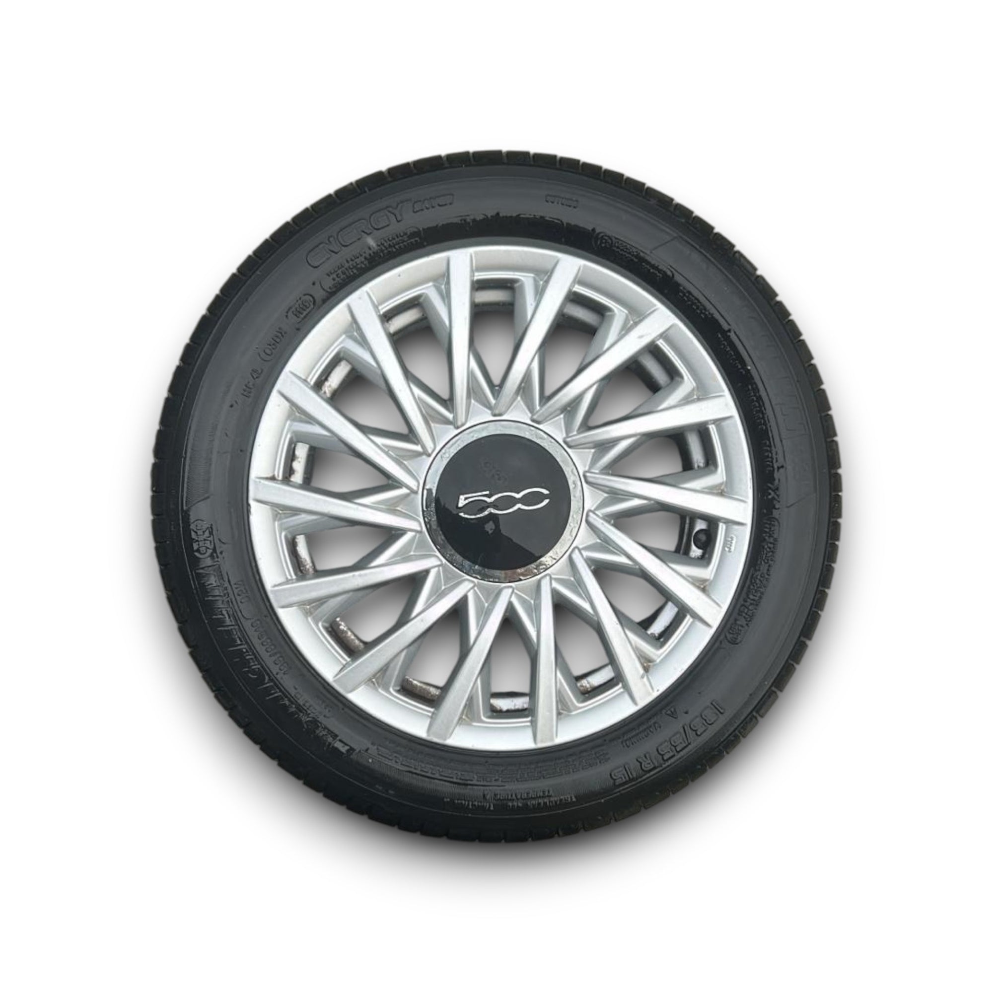 Cerchio in lega Fiat 500 (4 fori / 185 / 55 r15) (2007 > )