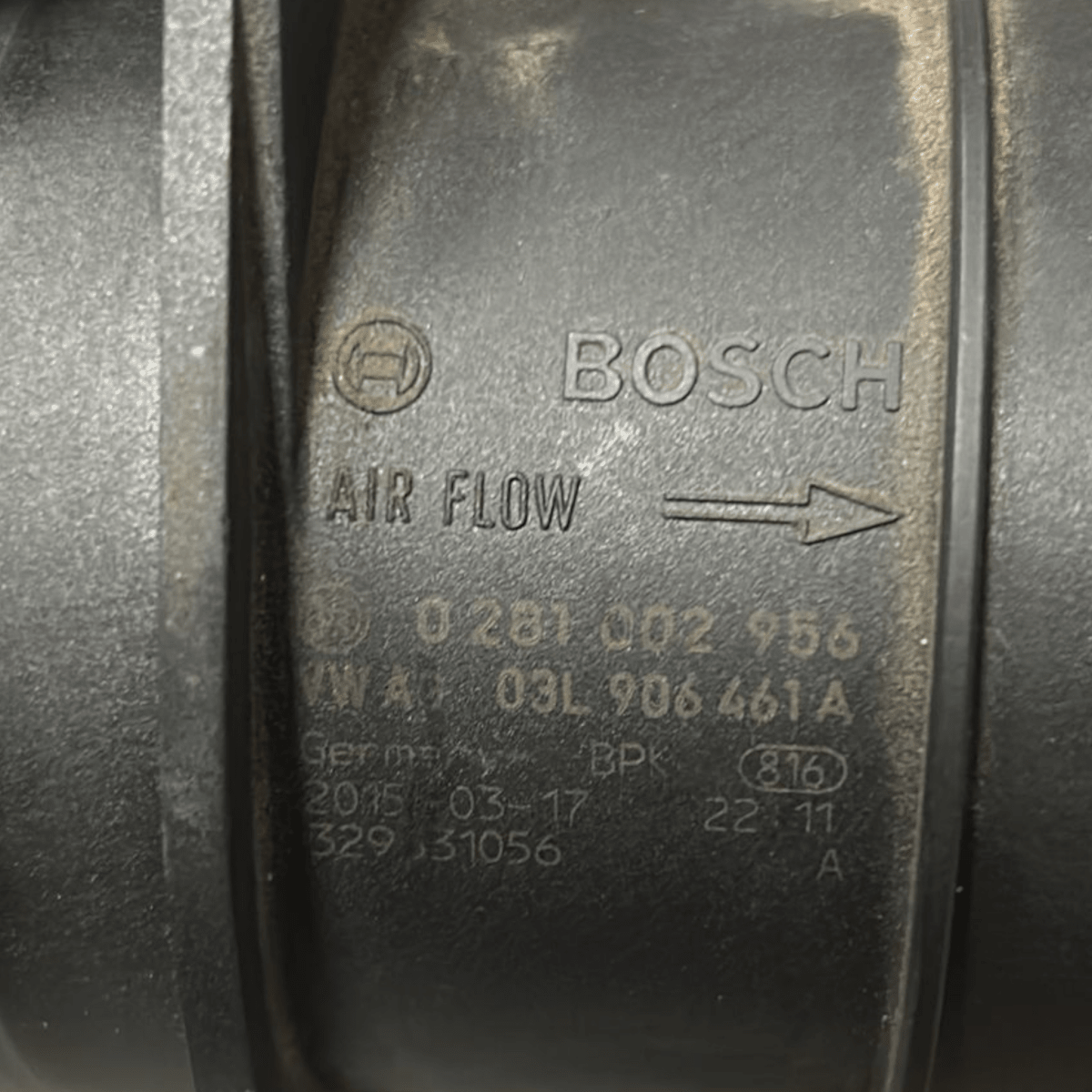 debimento / flussometro volkswagen crafter 2.0 diesel cod:03l906461a (2016 >) - F&P CRASH SRL - Ricambi Usati