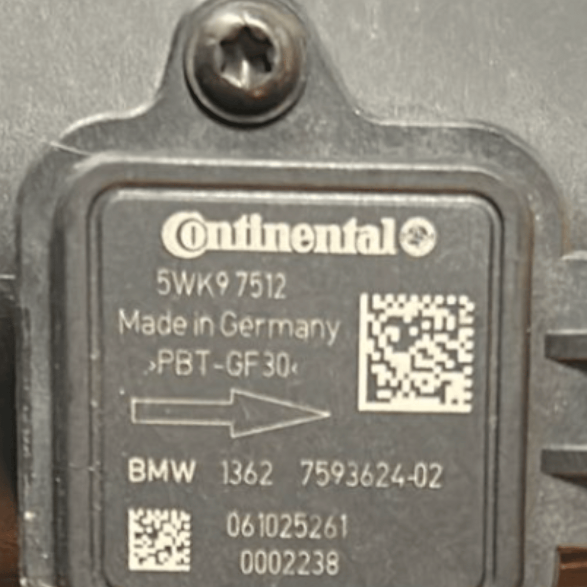 Debimetro Bmw Serie 6 3.0 Benzina cod:5WK97512 (2012 > 2018) - F&P CRASH SRLS - Ricambi Usati