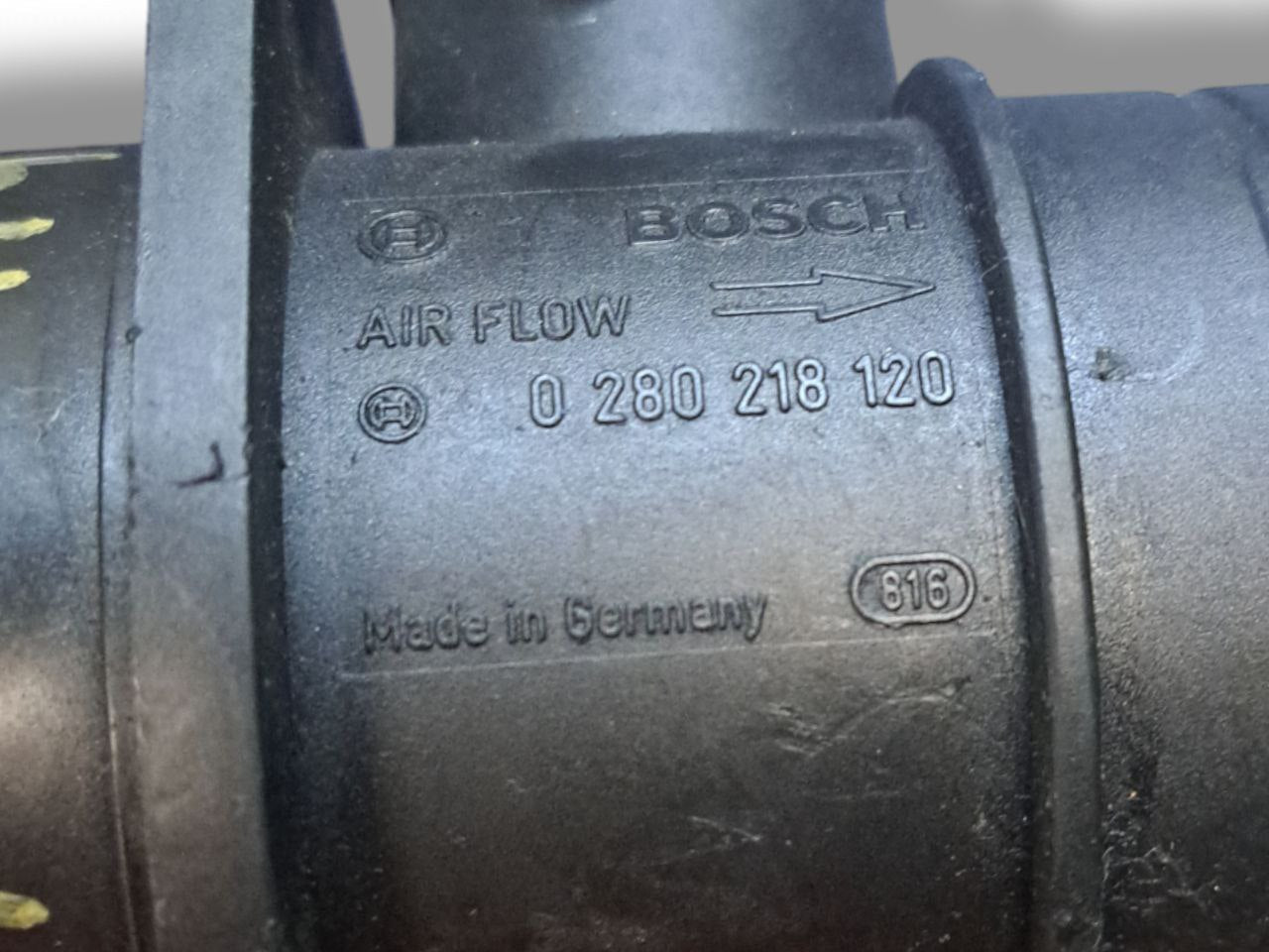 Debimetro / Flussometro Alfa Romeo 147 / Fiat / Alfa 1.9 Diesel ( 2000 - 2006 ) COD:0280218120 - F&P CRASH SRLS - Ricambi Usati