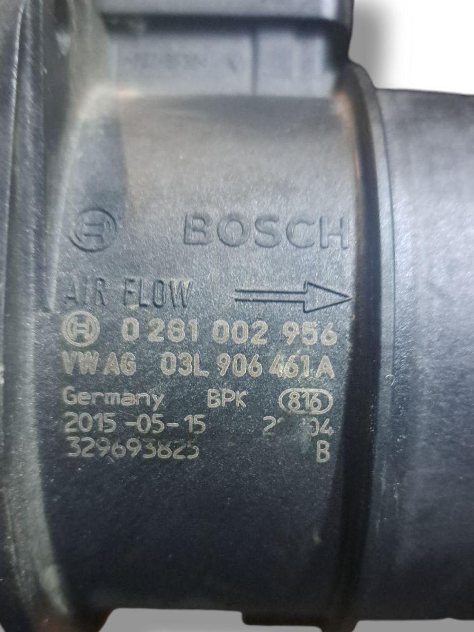 Debimetro / Flussometro Audi Q3 8U 2.0 Diesel (2011 - 2018) COD:03L906461A - F&P CRASH SRLS - Ricambi Usati