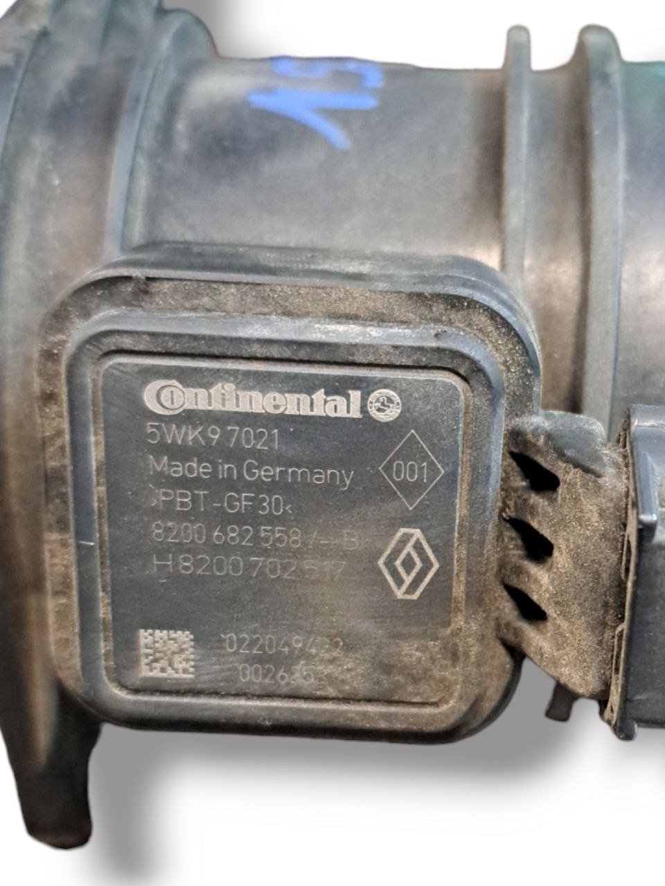 Debimeter / Flow meter Dacia Sandero Stepway / Nissan Juke / Renault Clio IV / Megane / Captur / Qashqai 1.5 DCI (2017) COD:H8200702517 / 8200682558 / 5WK97021 - F&P CRASH SRLS - Used Parts