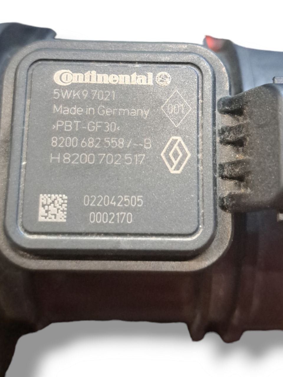 Flow meter / Flow meter Dacia Sandero Stepway / Nissan Juke / Renault Clio IV / Megane / Captur / Qashqai 1.5 DCI (2017) COD:H8200702517 / 8200682558 / 5WK97021 - F&P CRASH SRLS - Used Parts