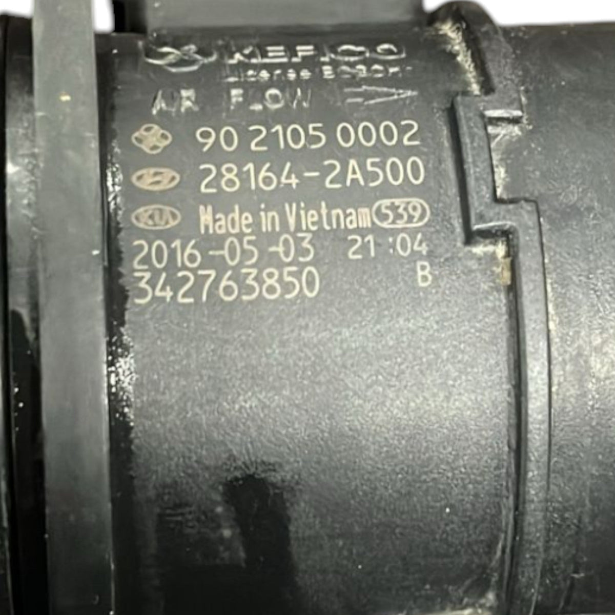 Debimetro / Flussometro Hyundain Tucson cod:9021050002 (2015 >2020) - F&P CRASH SRLS - Ricambi Usati