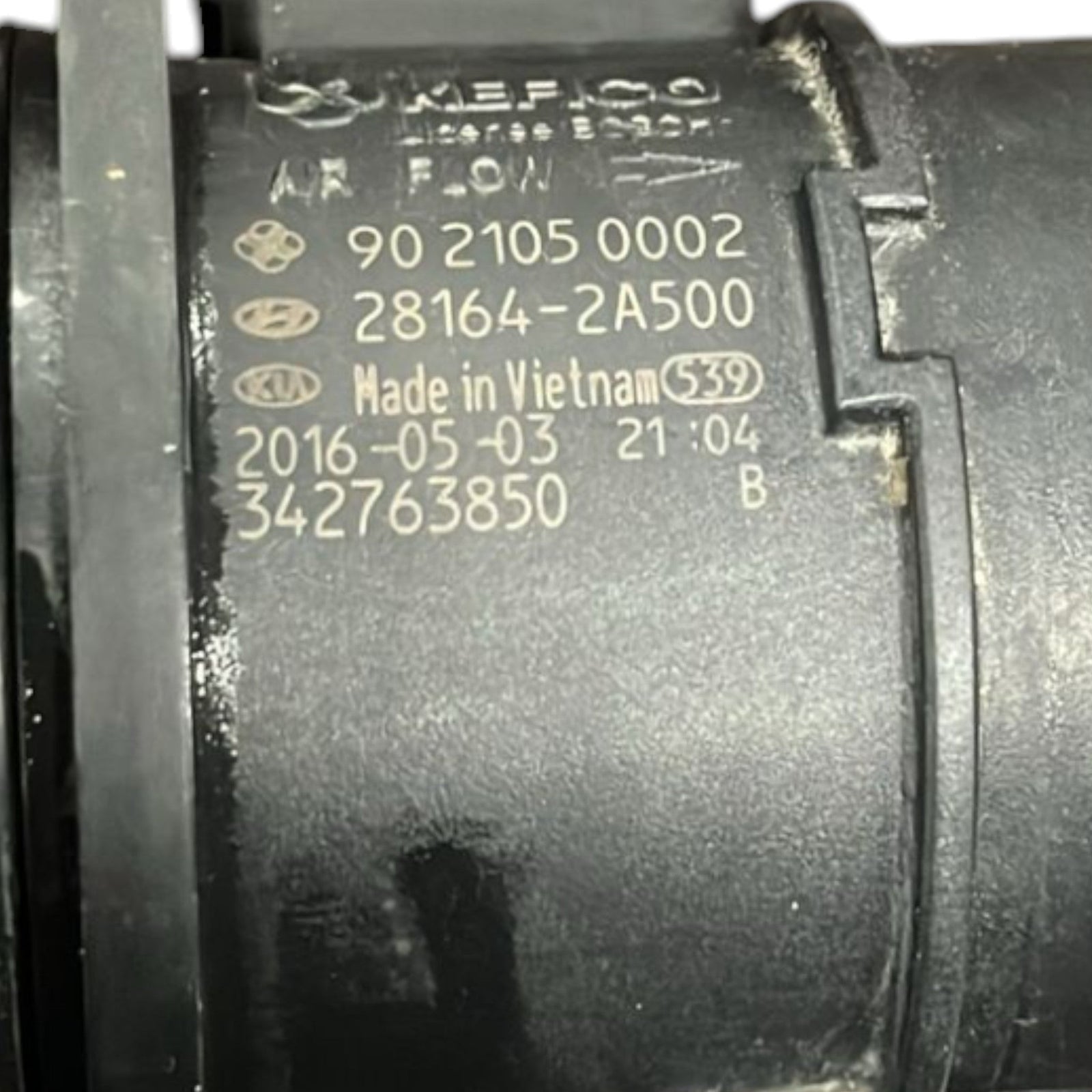 Debimetro / Flussometro Hyundain Tucson cod:9021050002 (2015 >2020) - F&P CRASH SRLS - Ricambi Usati