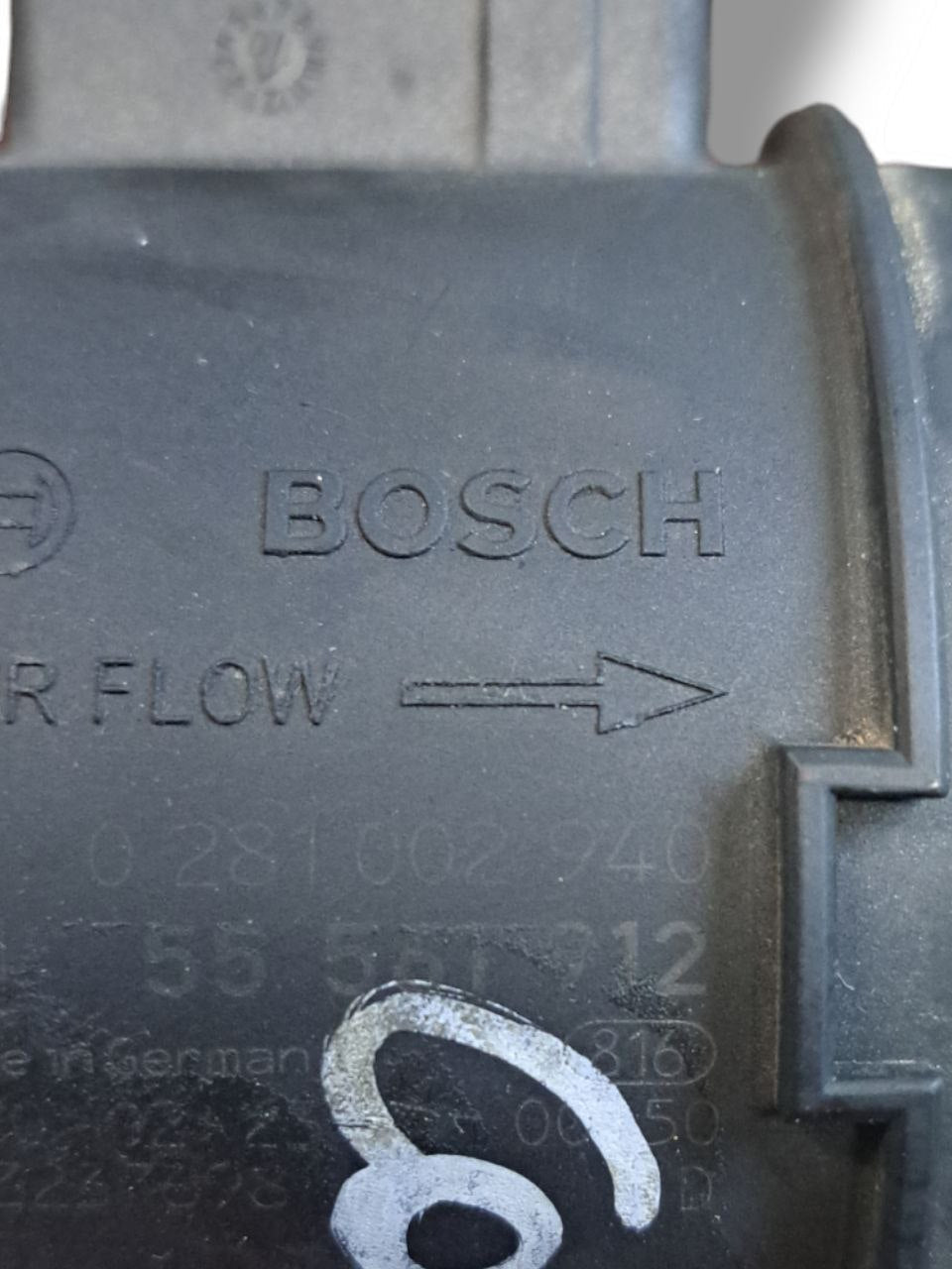 Debimeter / Flow meter Opel Corsa D 1.3 Diesel (2011) COD:0281002940 - F&P CRASH SRLS - Used Parts