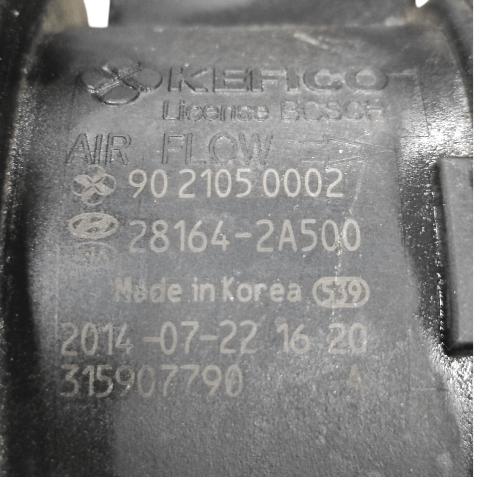 Debimetro Kia Sportage QL 1.6 Diesel COD: 281642A500 (2016 - 2021) - F&P CRASH SRLS - Ricambi Usati