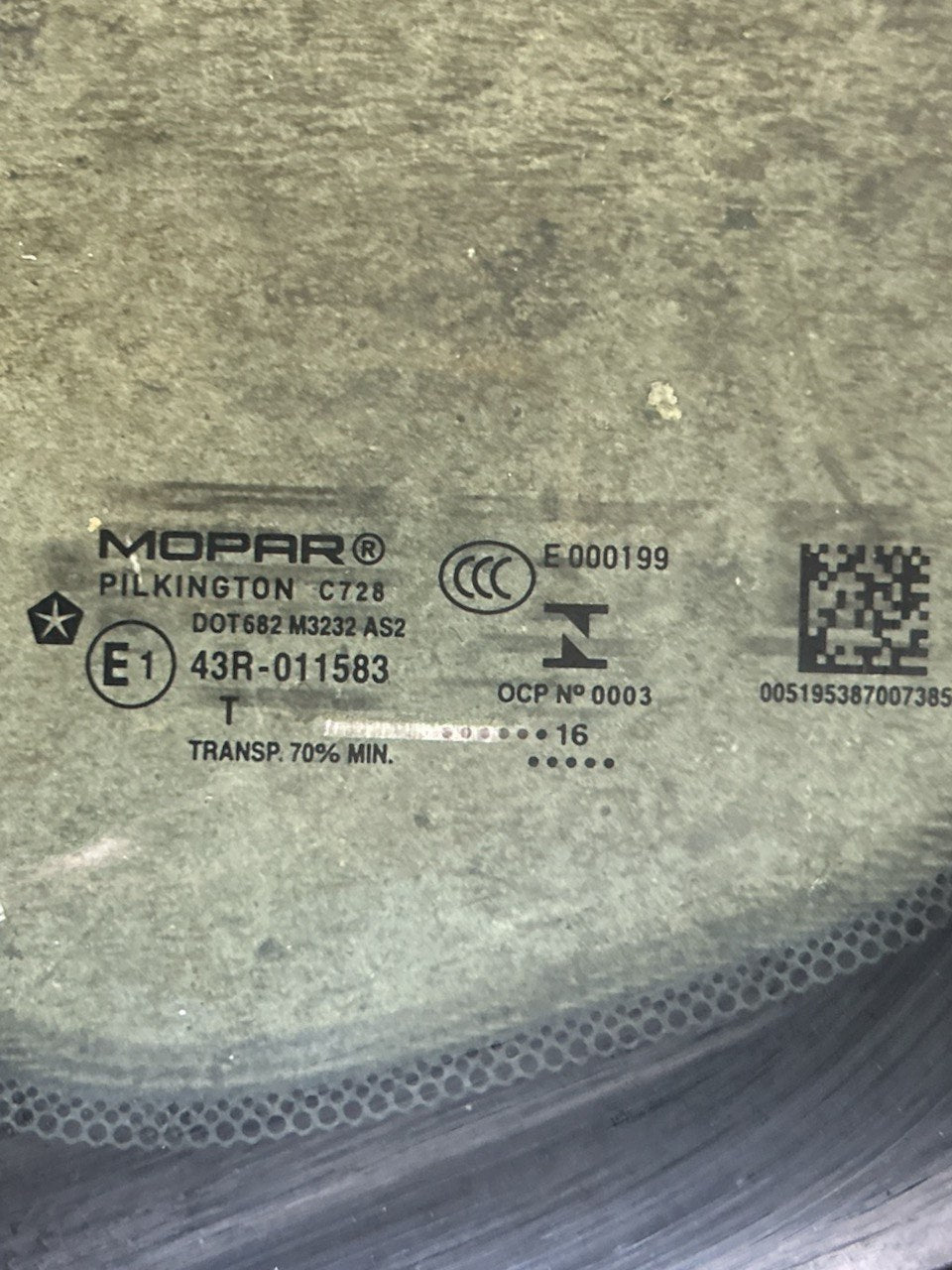 Deflettore / Vetro Porta Anteriore Sinistro Nissan Micra (K14) (2017 > 2022) cod.43R - 011583 - F&P CRASH SRLS - Ricambi Usati