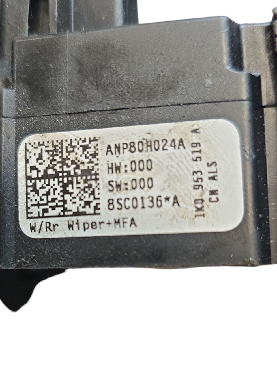 Right Light Switch Volkswagen Golf V Plus (2004 - 2014) Code: ANP80H024A - F&P CRASH SRLS - Used Parts