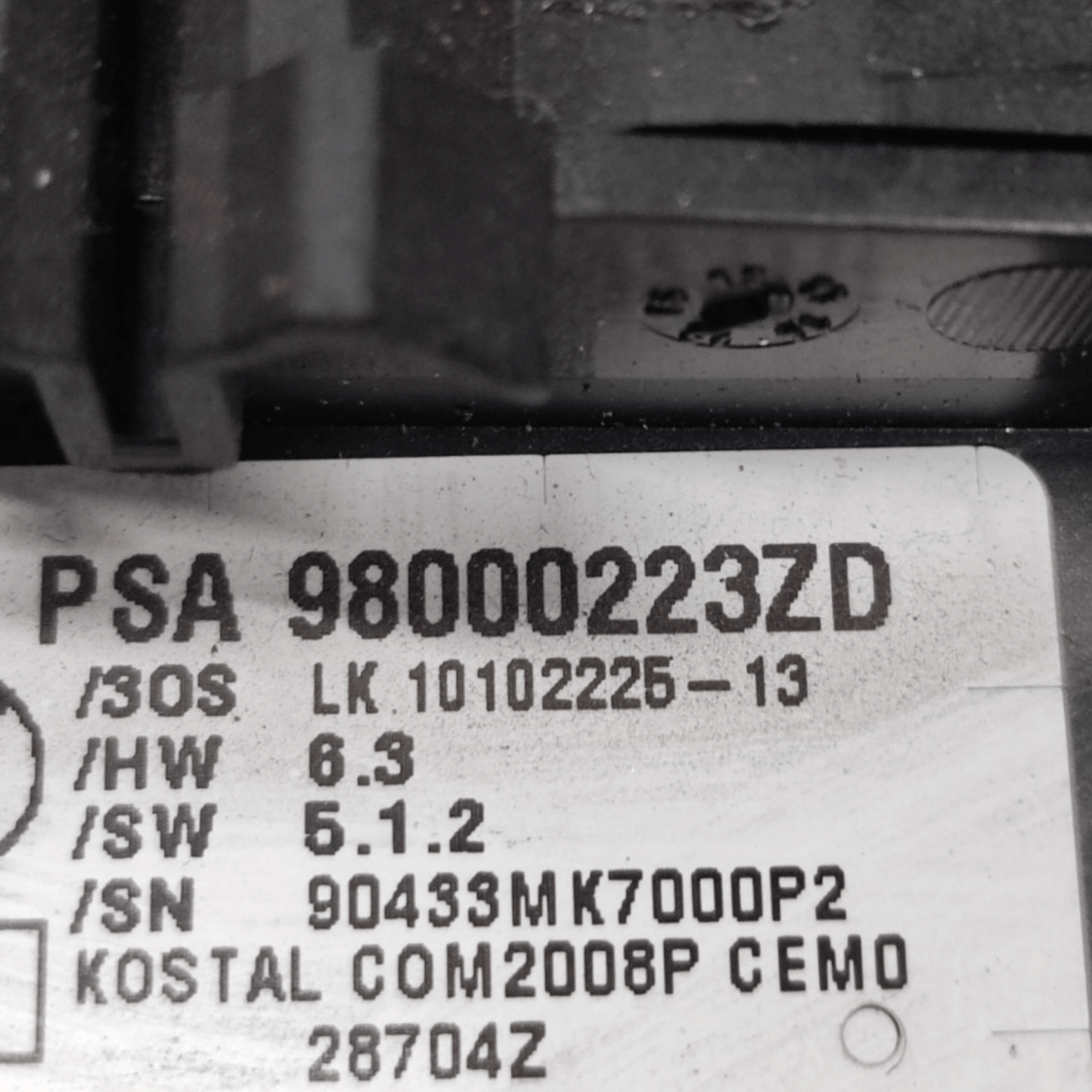 Devioluci Con Cavo Spiralato DS4 COD: 98000223ZD (2011 - 2018) - F&P CRASH SRLS - Ricambi Usati