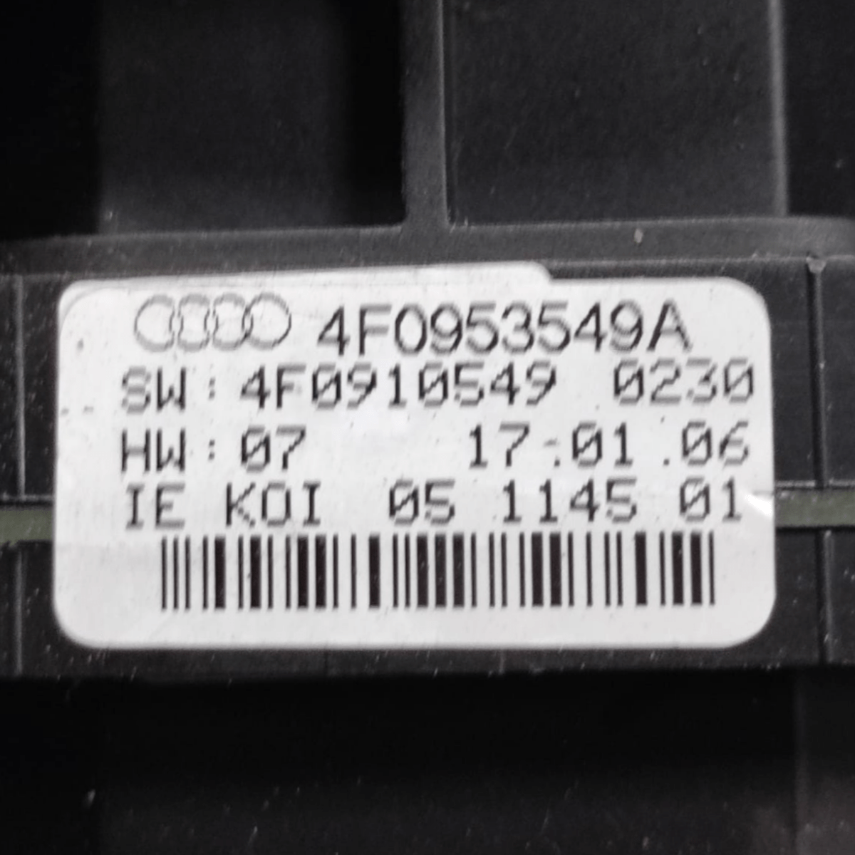 Devioluci Con Contatto Spiralato Audi A6 C6 COD: 4F0953549A (2004 - 2011) - F&P CRASH SRLS - Ricambi Usati