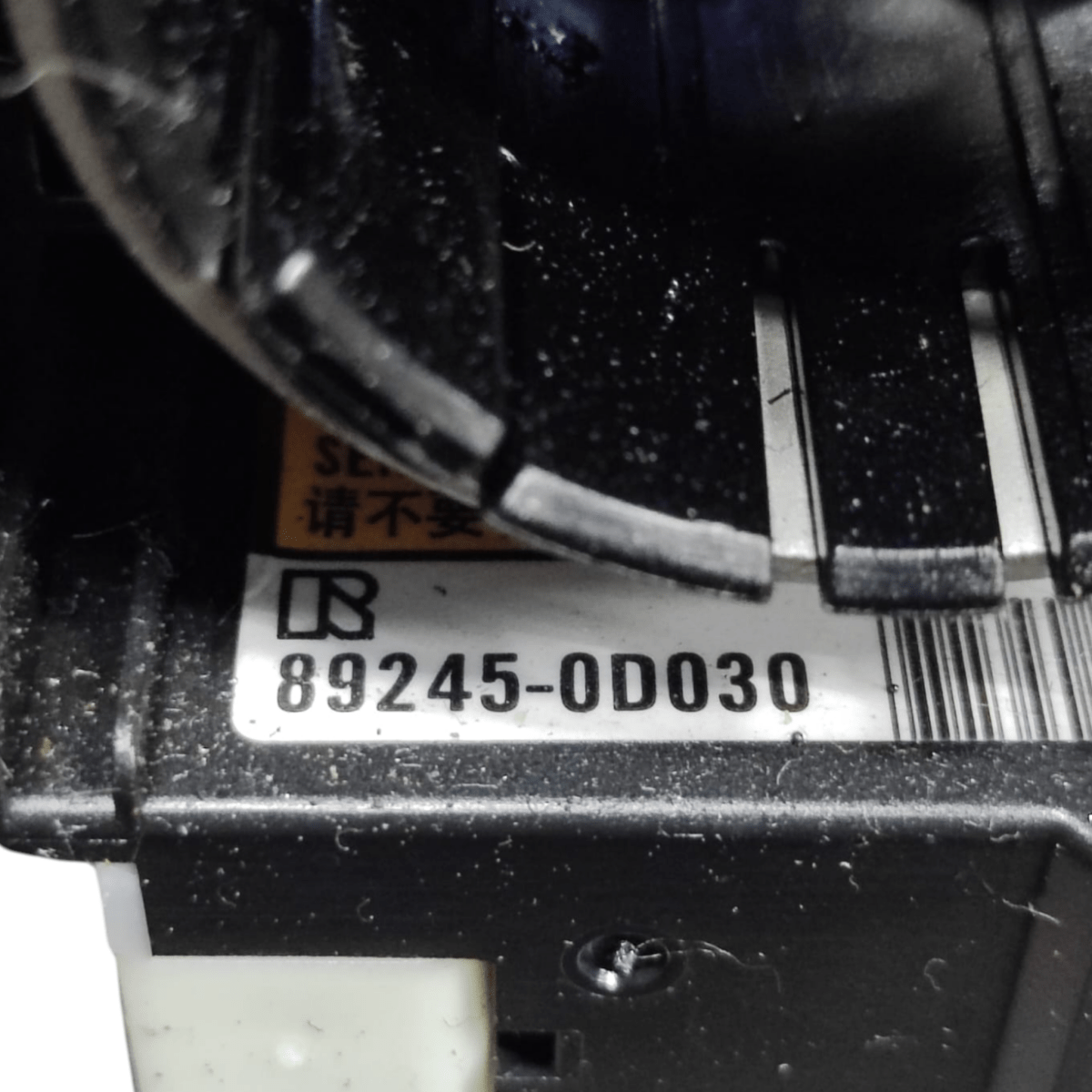 Spiral Contact Switches Toyota Yaris III Series CODE: 892450D030 (2011 - 2019) - F&P CRASH SRLS - Used Spare Parts